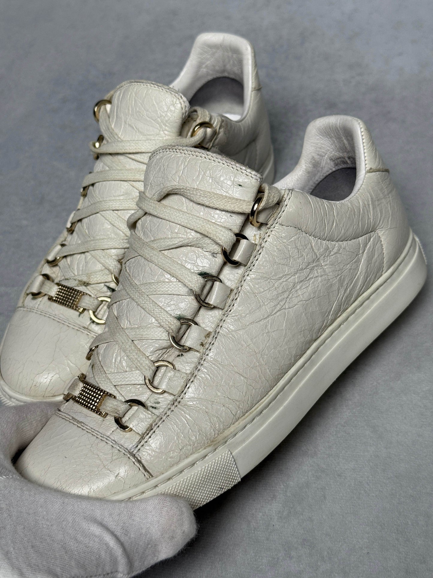 Balenciaga Arena Low White (37)