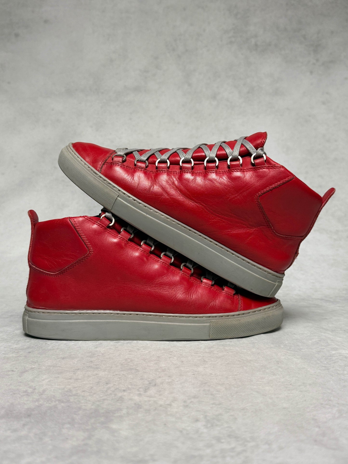 Balenciaga Arena High Red/Grey (40.5)