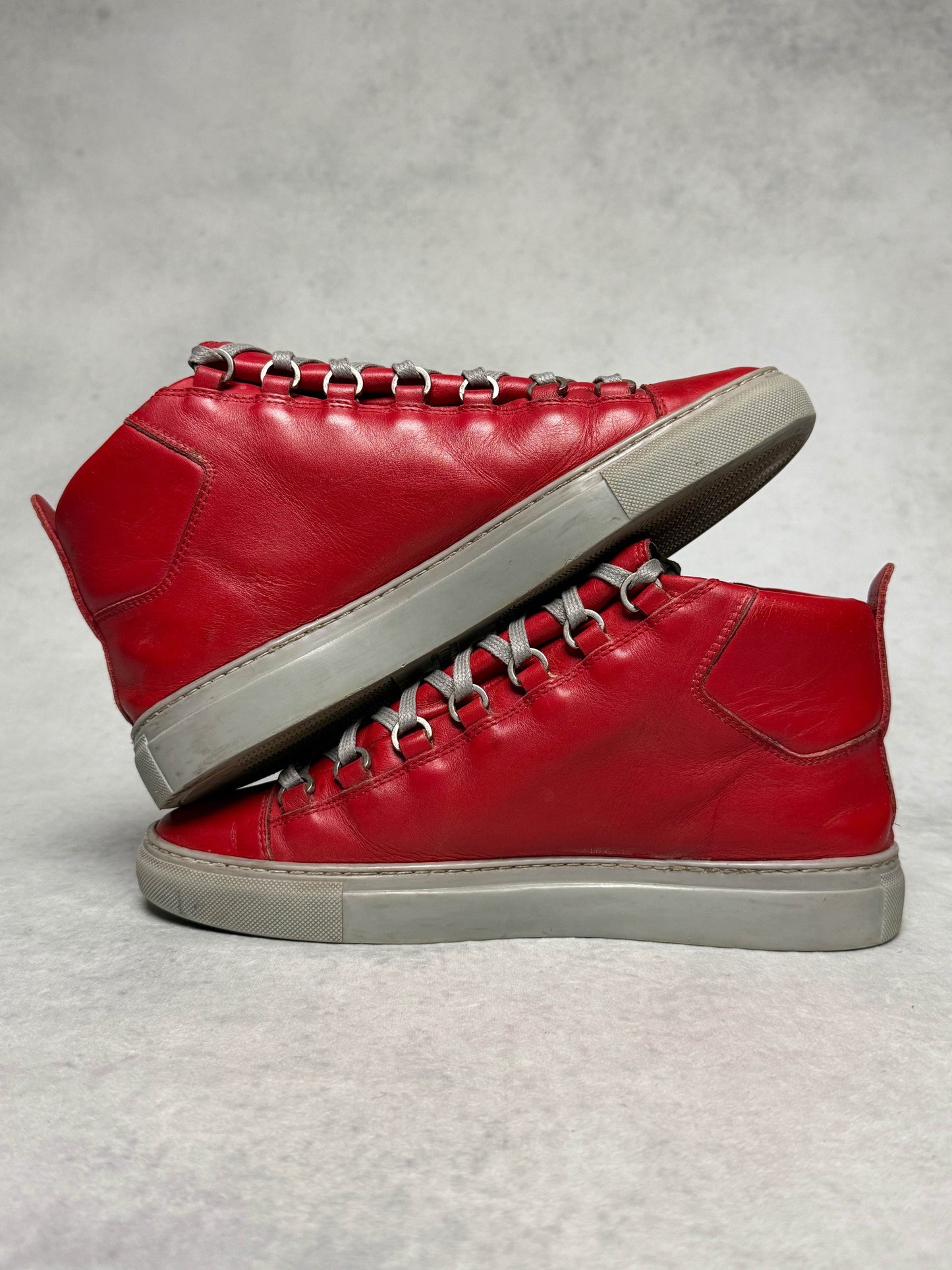 Balenciaga Arena High Red/Grey (40.5)
