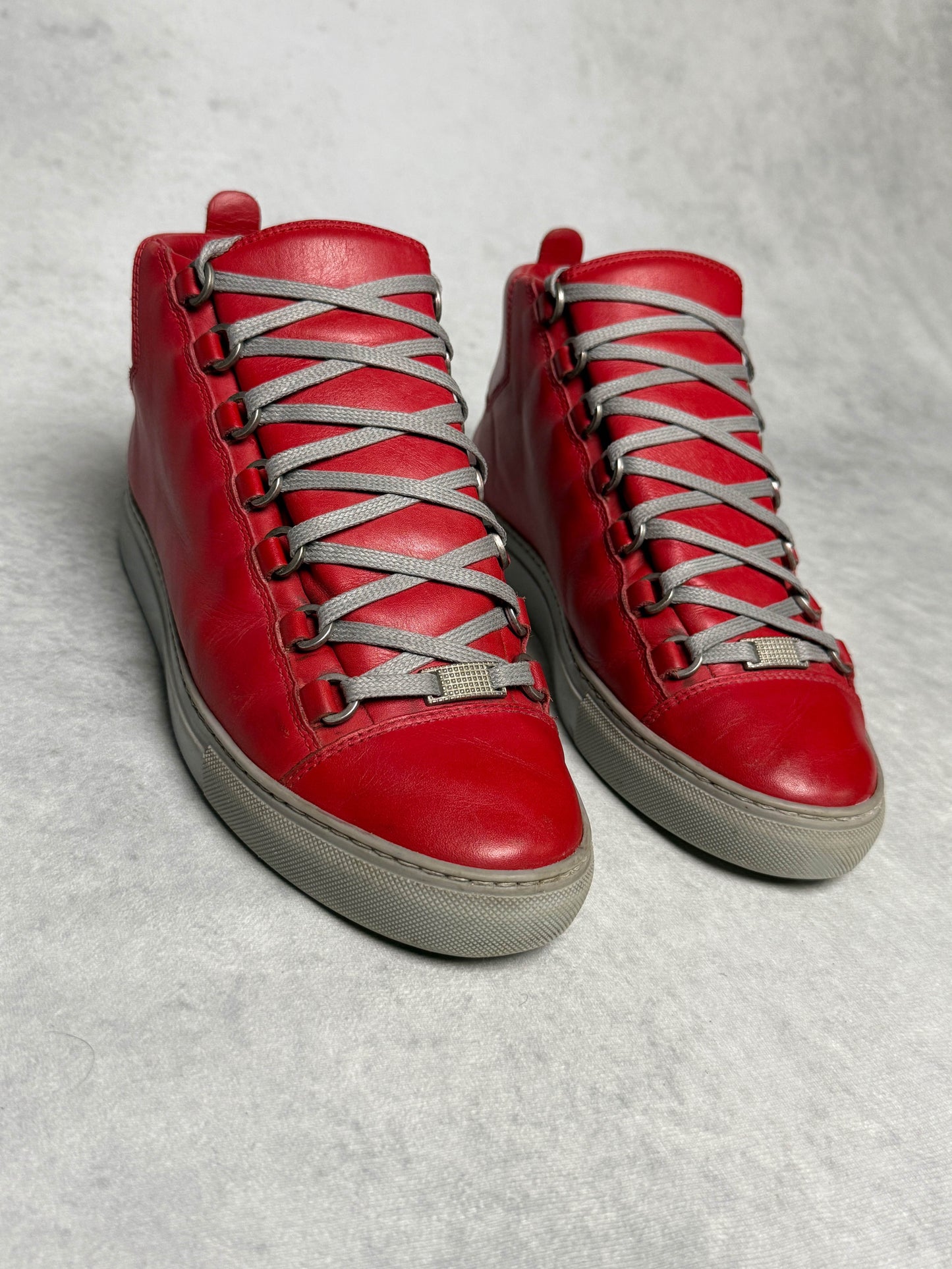 Balenciaga Arena High Red/Grey (40.5)