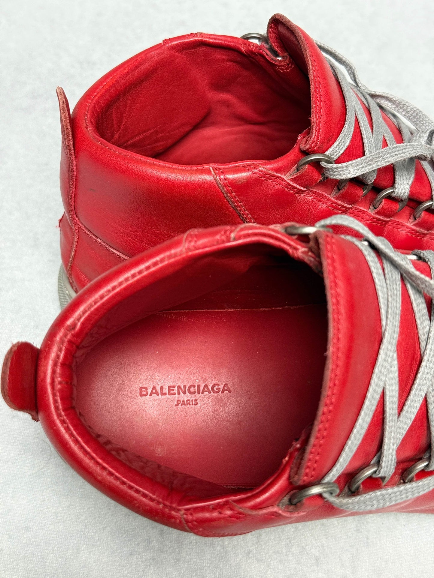 Balenciaga Arena High Red/Grey (40.5)