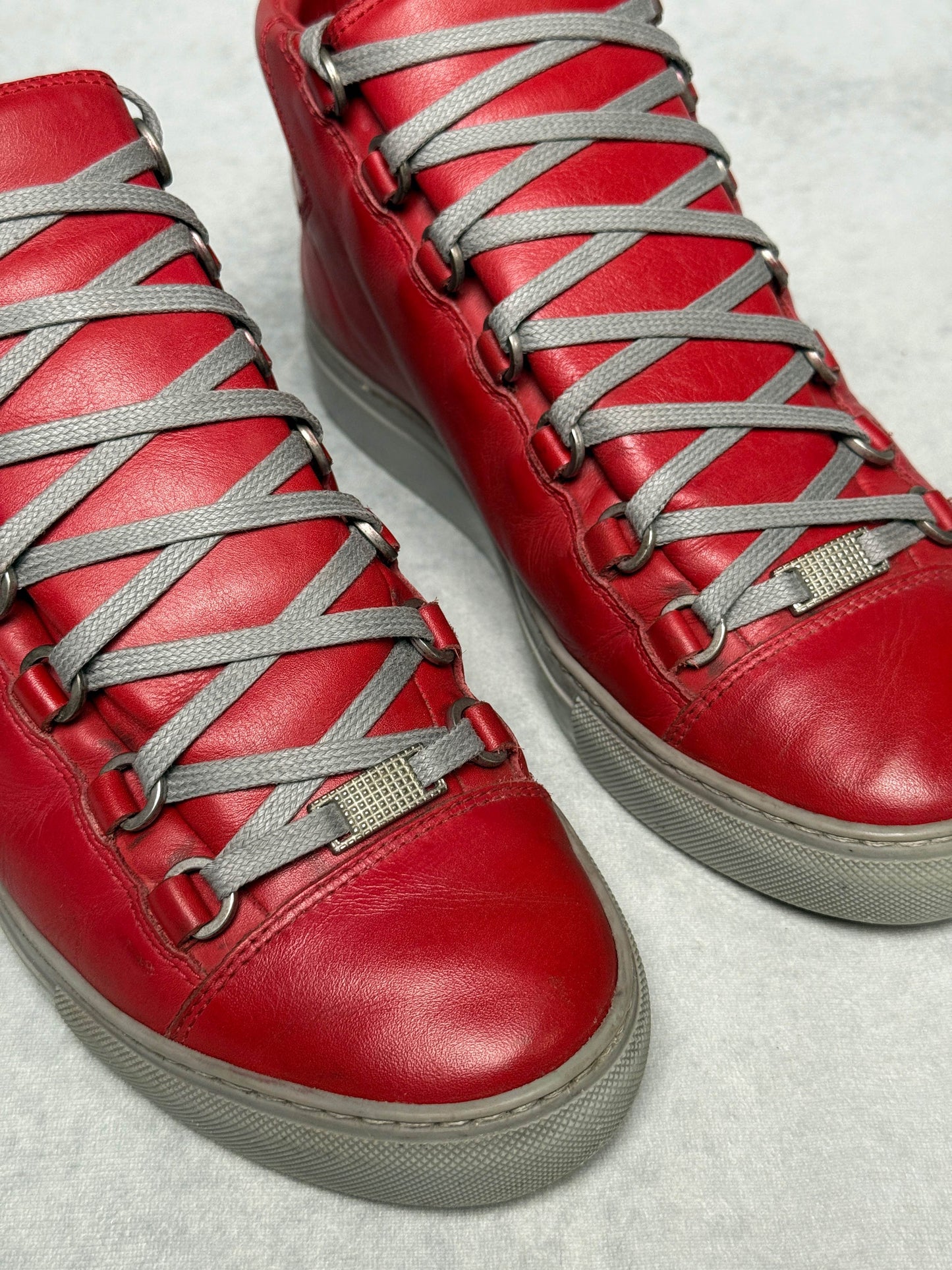 Balenciaga Arena High Red/Grey (40.5)
