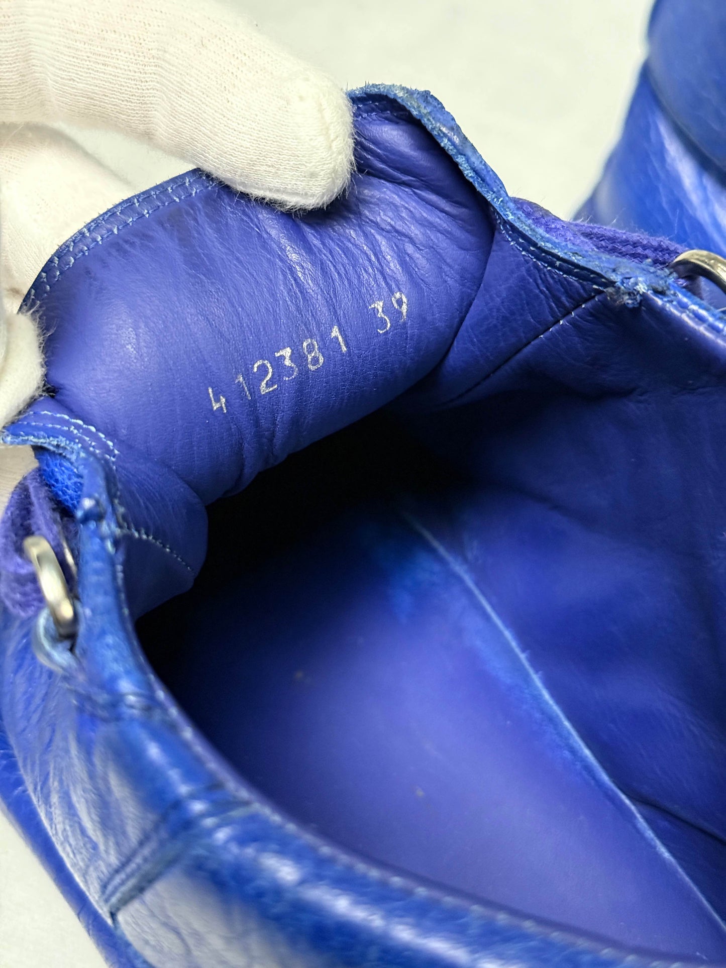 Balenciaga Arena High Blue (40.5)