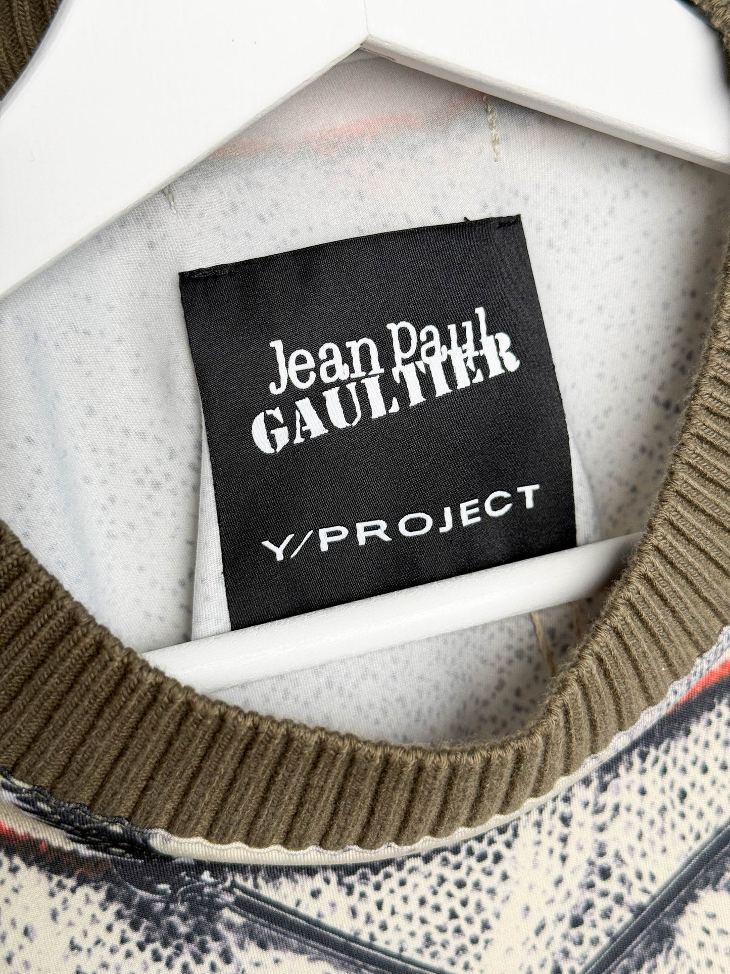 Y/Project x Jean Paul Gaultier Trompe L'Oeil Cable Knit Top Unisex (L)