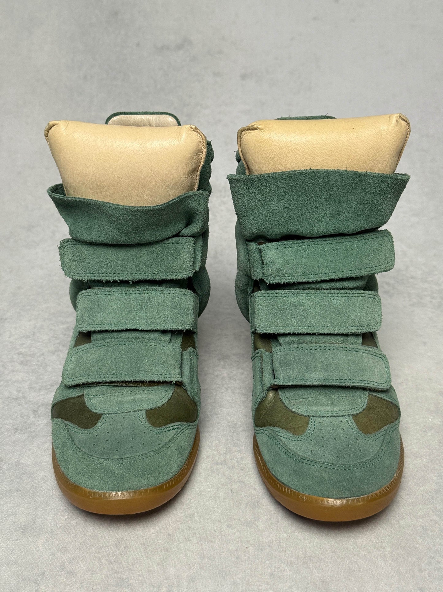 Isabel Marant Bekett Wedge Sneaker Turquoise (38)