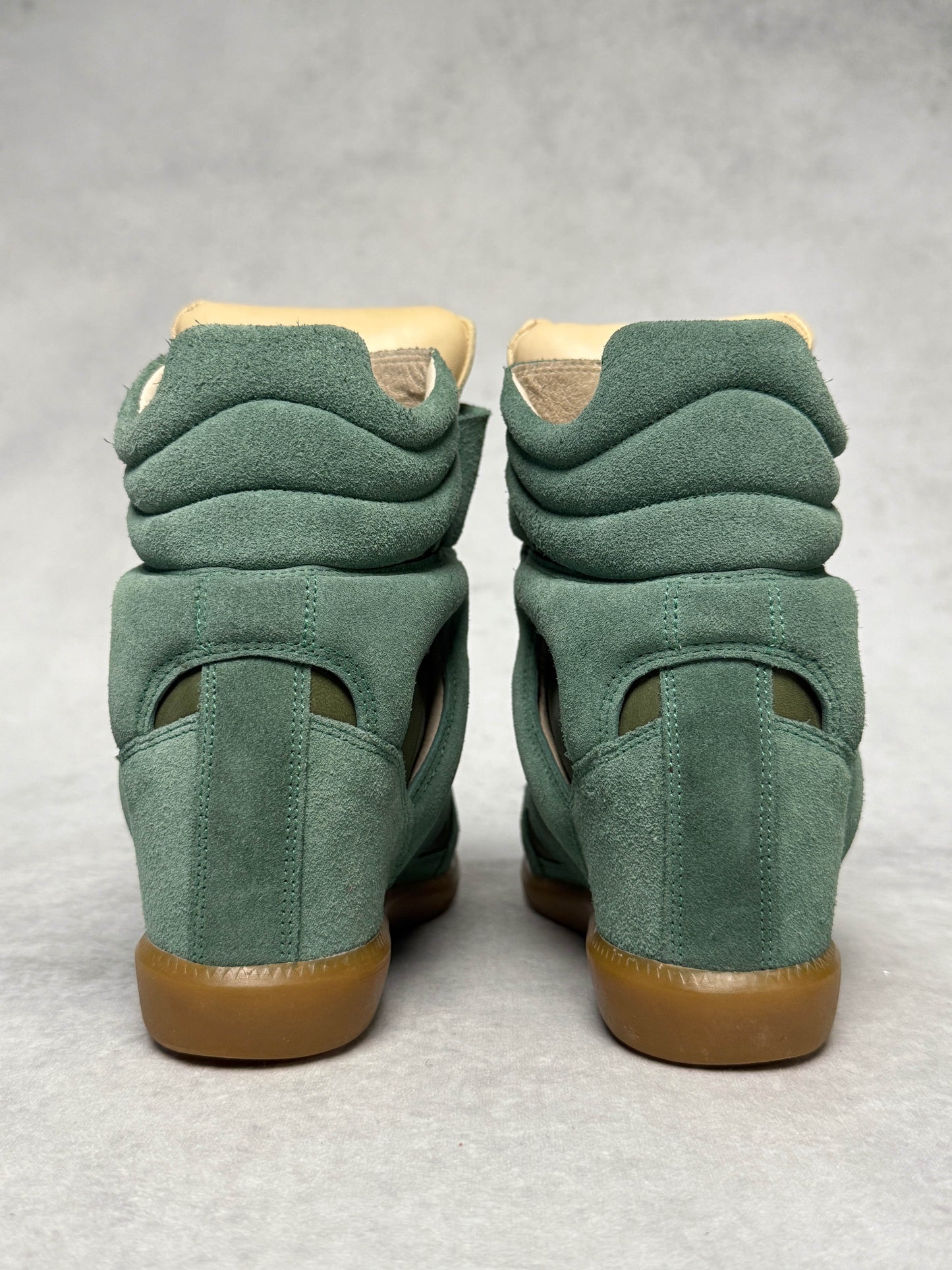 Isabel Marant Bekett Wedge Sneaker Turquoise (38)