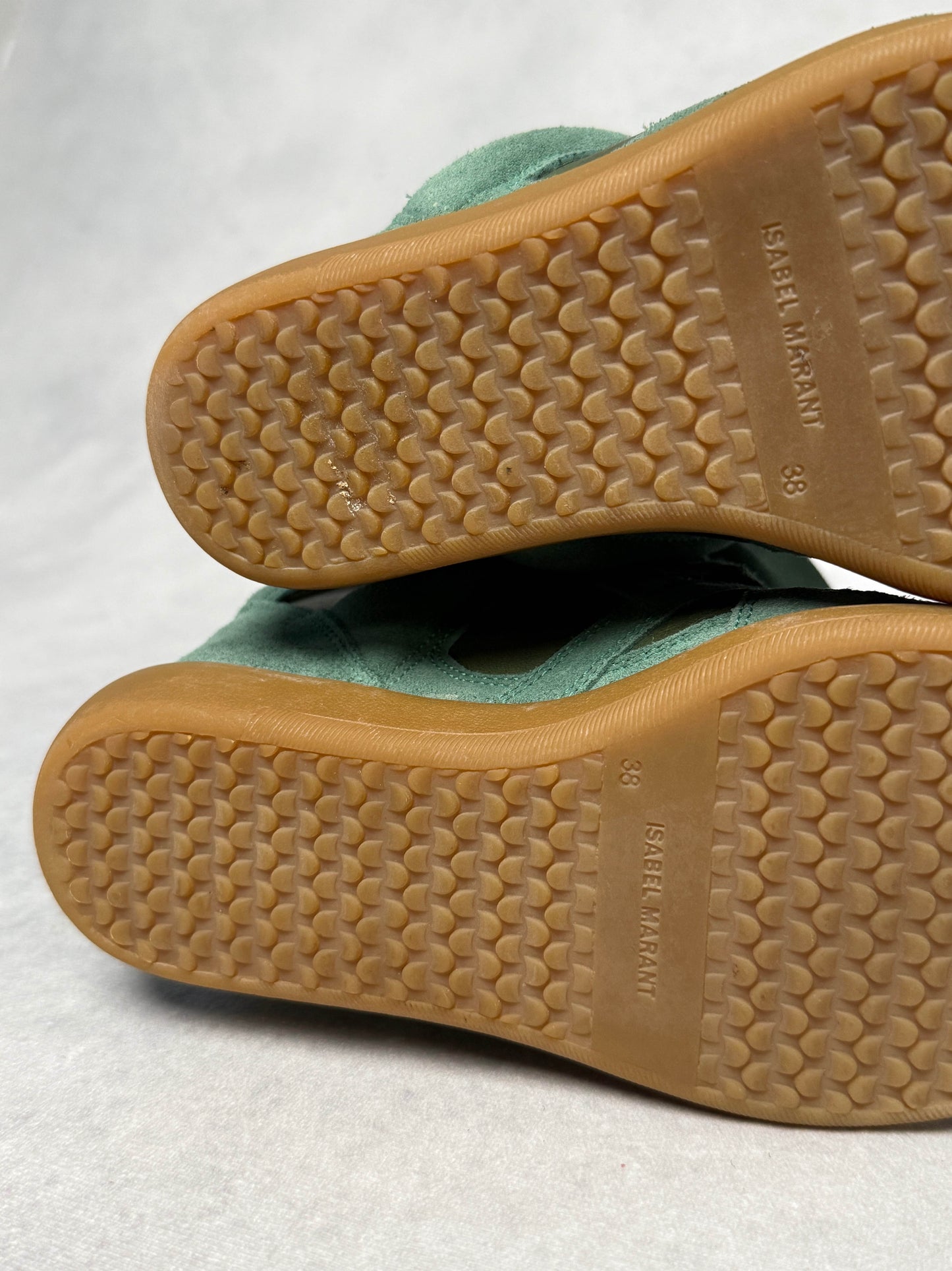 Isabel Marant Bekett Wedge Sneaker Turquoise (38)