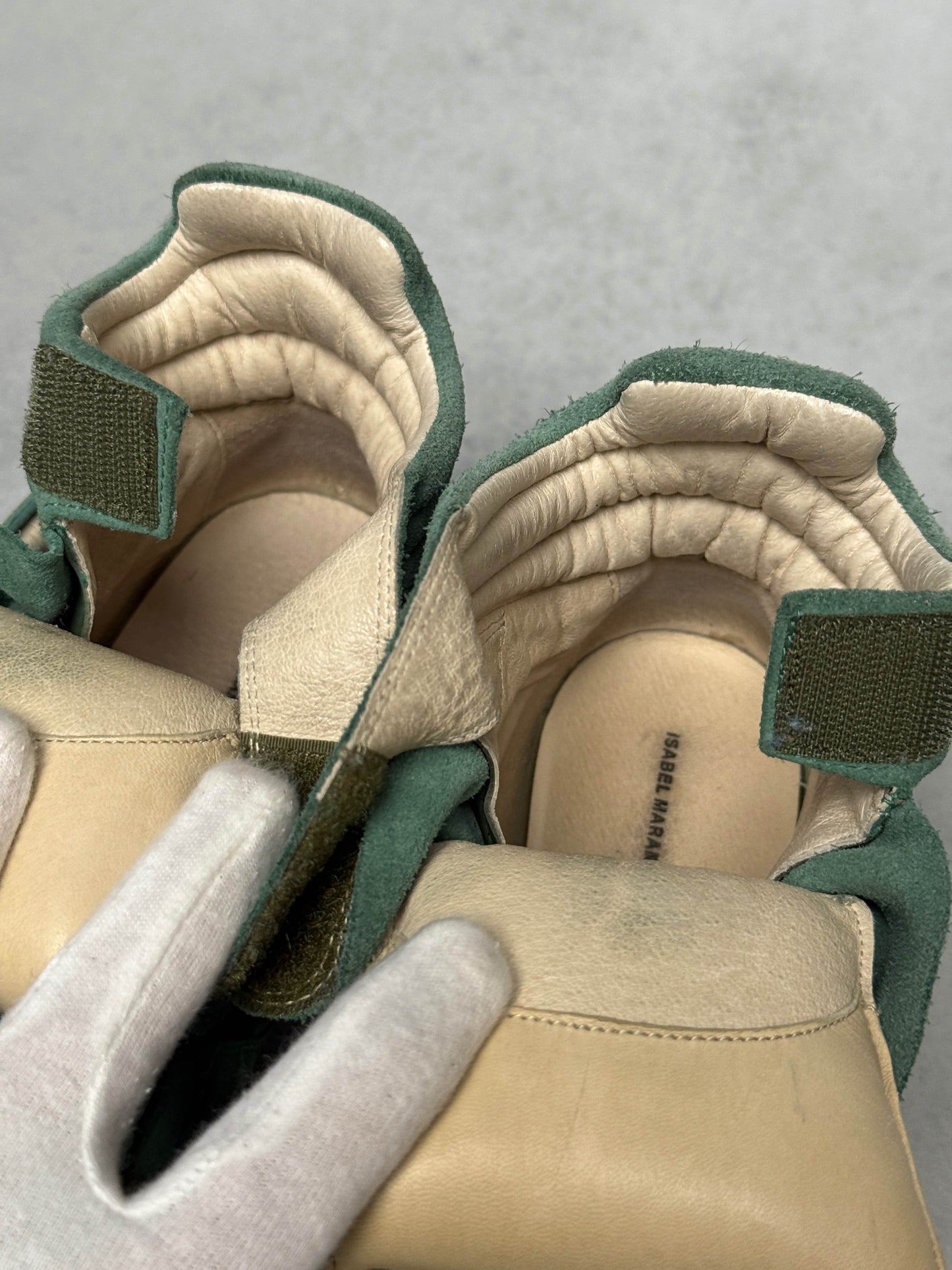 Isabel Marant Bekett Wedge Sneaker Turquoise (38)