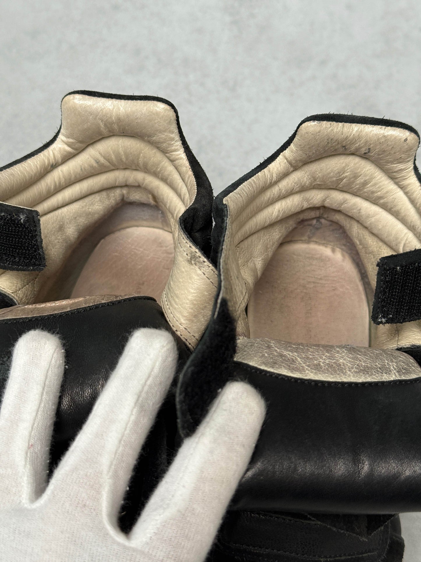 Isabel Marant Bekett Wedge Sneaker Black Leather Trim (39