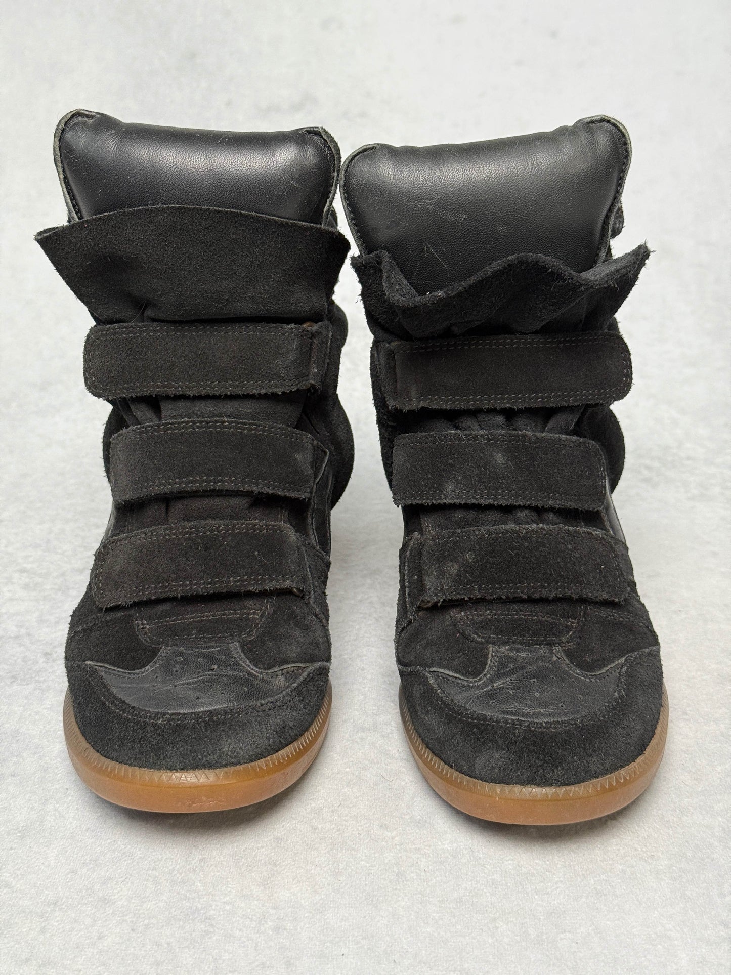 Isabel Marant Bekett Wedge Sneaker Black (39)