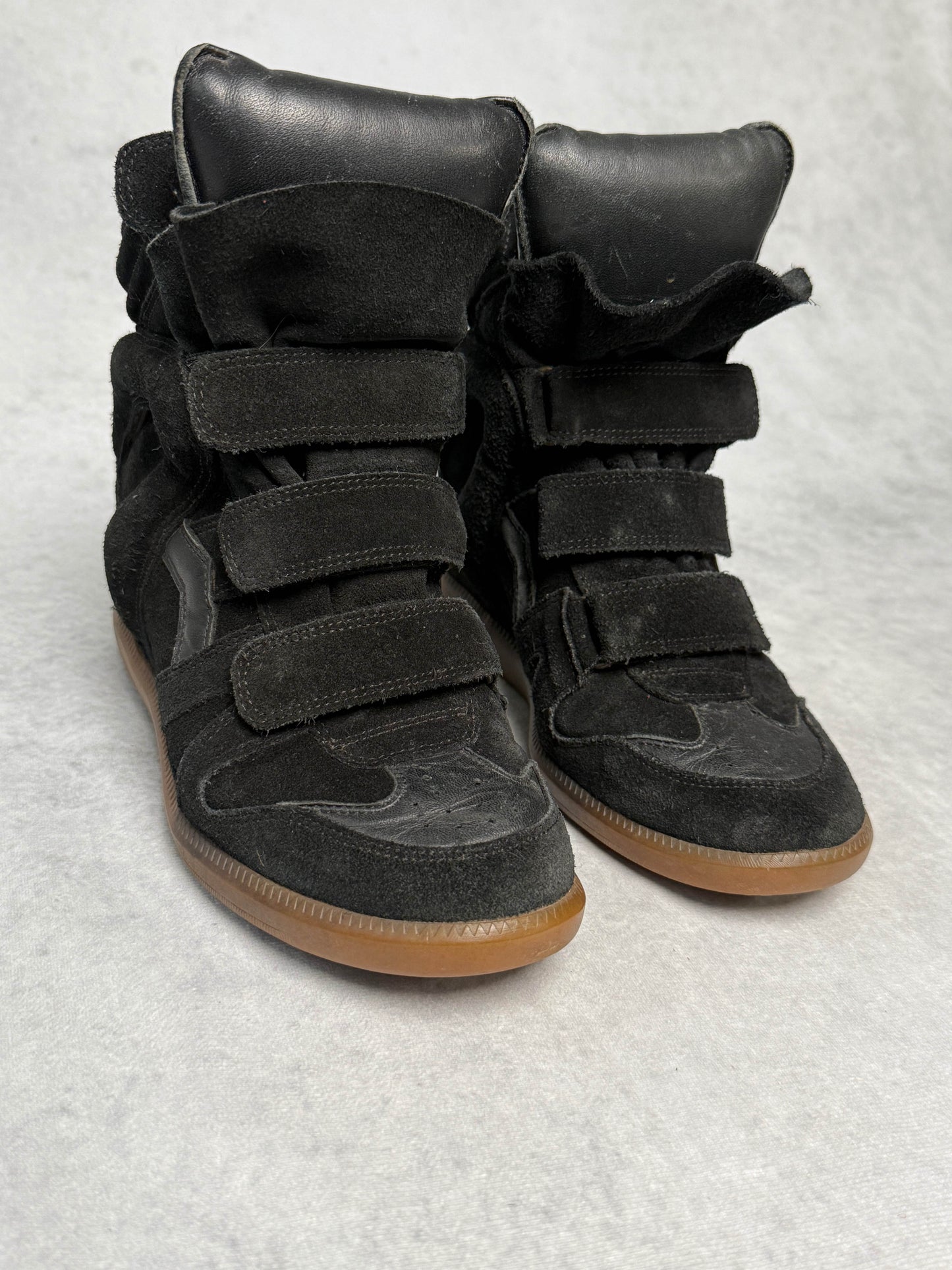 Isabel Marant Bekett Wedge Sneaker Black (39)