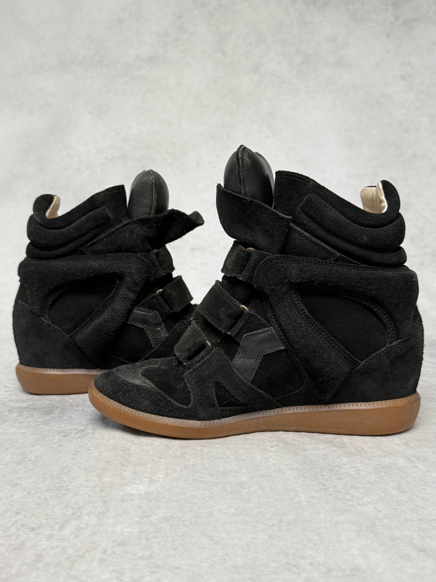 Isabel Marant Bekett Wedge Sneaker Black (39)