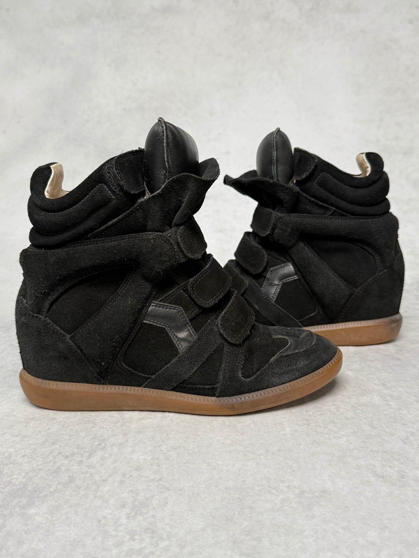 Isabel Marant Bekett Wedge Sneaker Black (39)