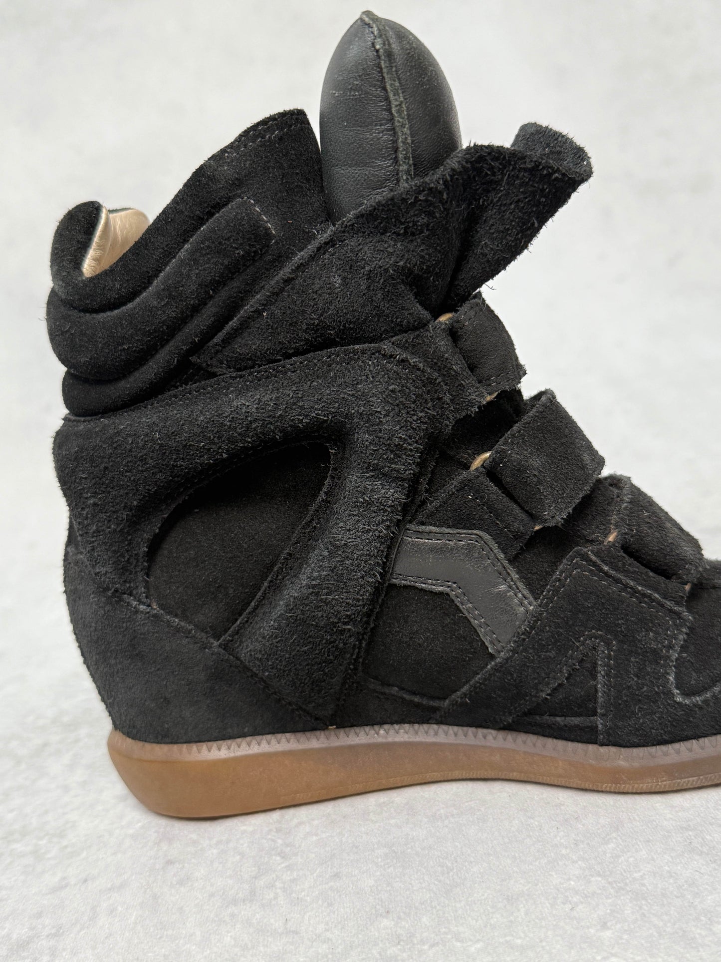 Isabel Marant Bekett Wedge Sneaker Black (39)