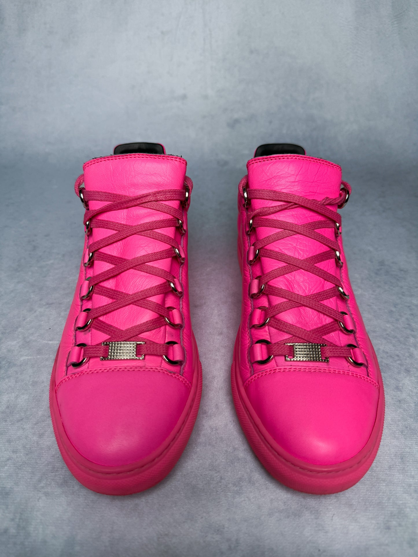Balenciaga Arena Low Fluorescent Pink (39)
