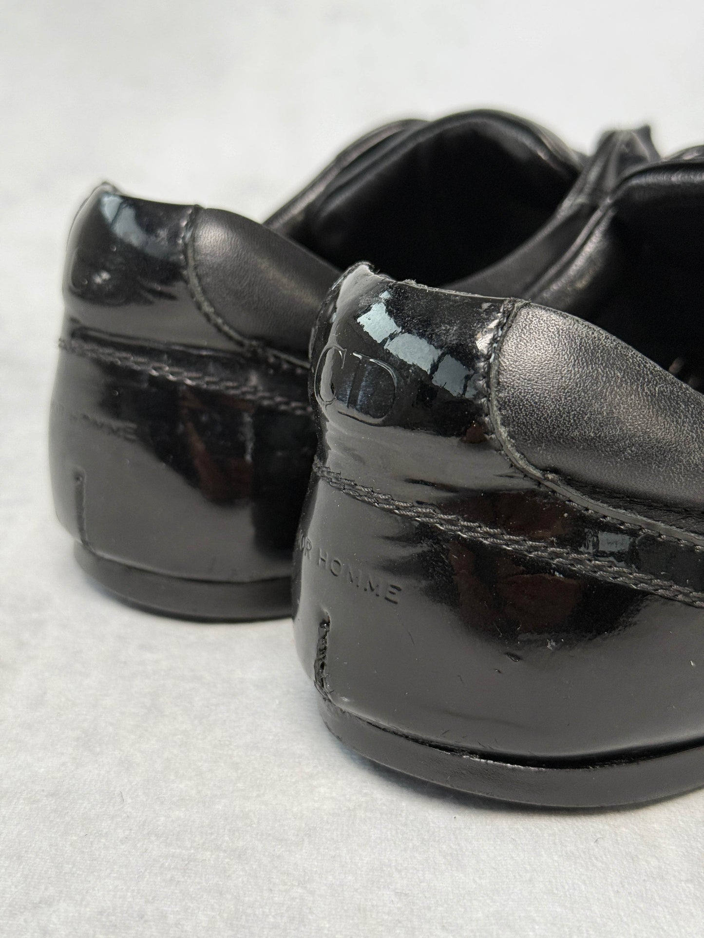 Dior Homme Sneaker Leather Mix Black/Silver (41.5)