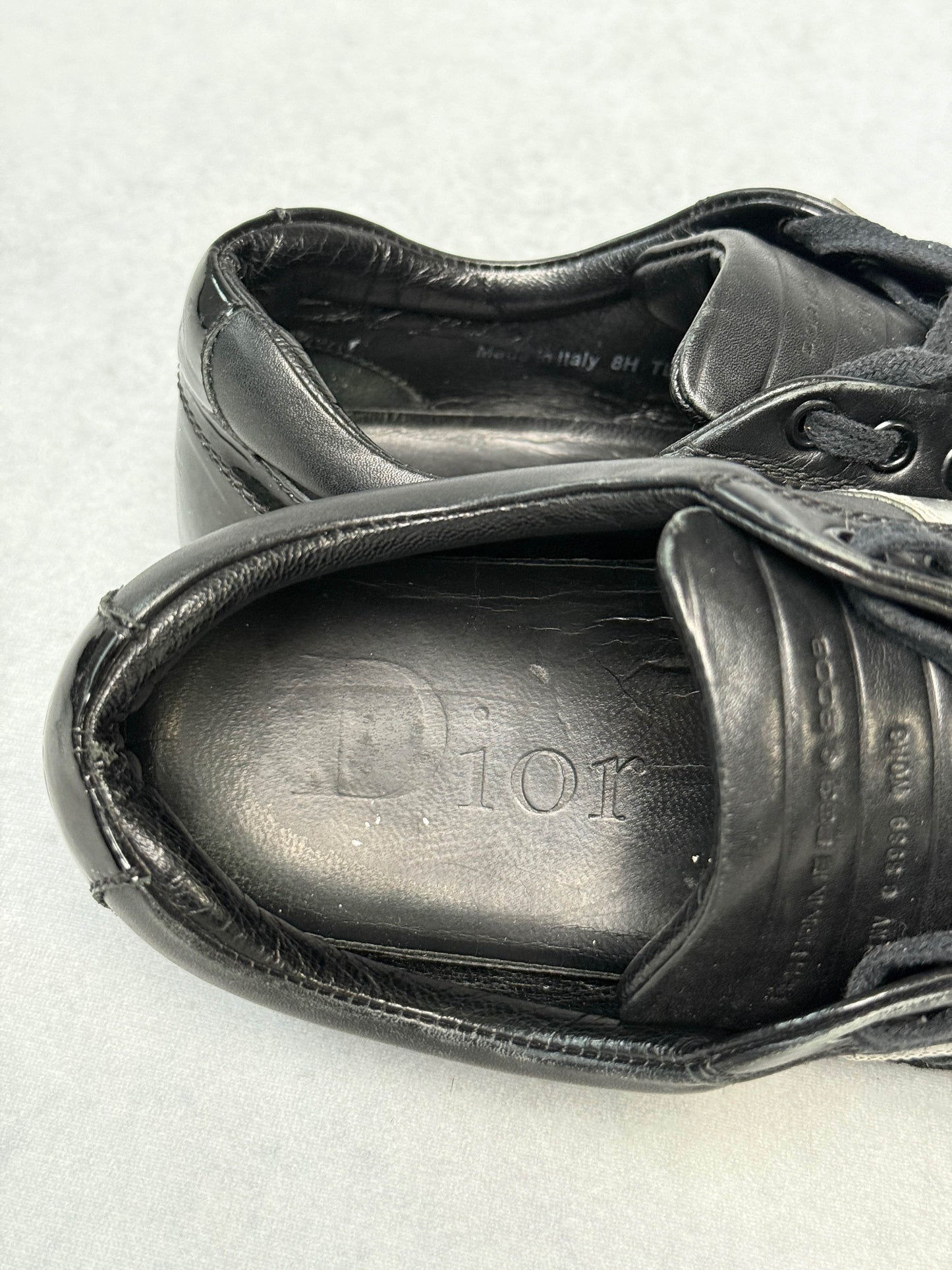 Dior Homme Sneaker Leather Mix Black/Silver (41.5)