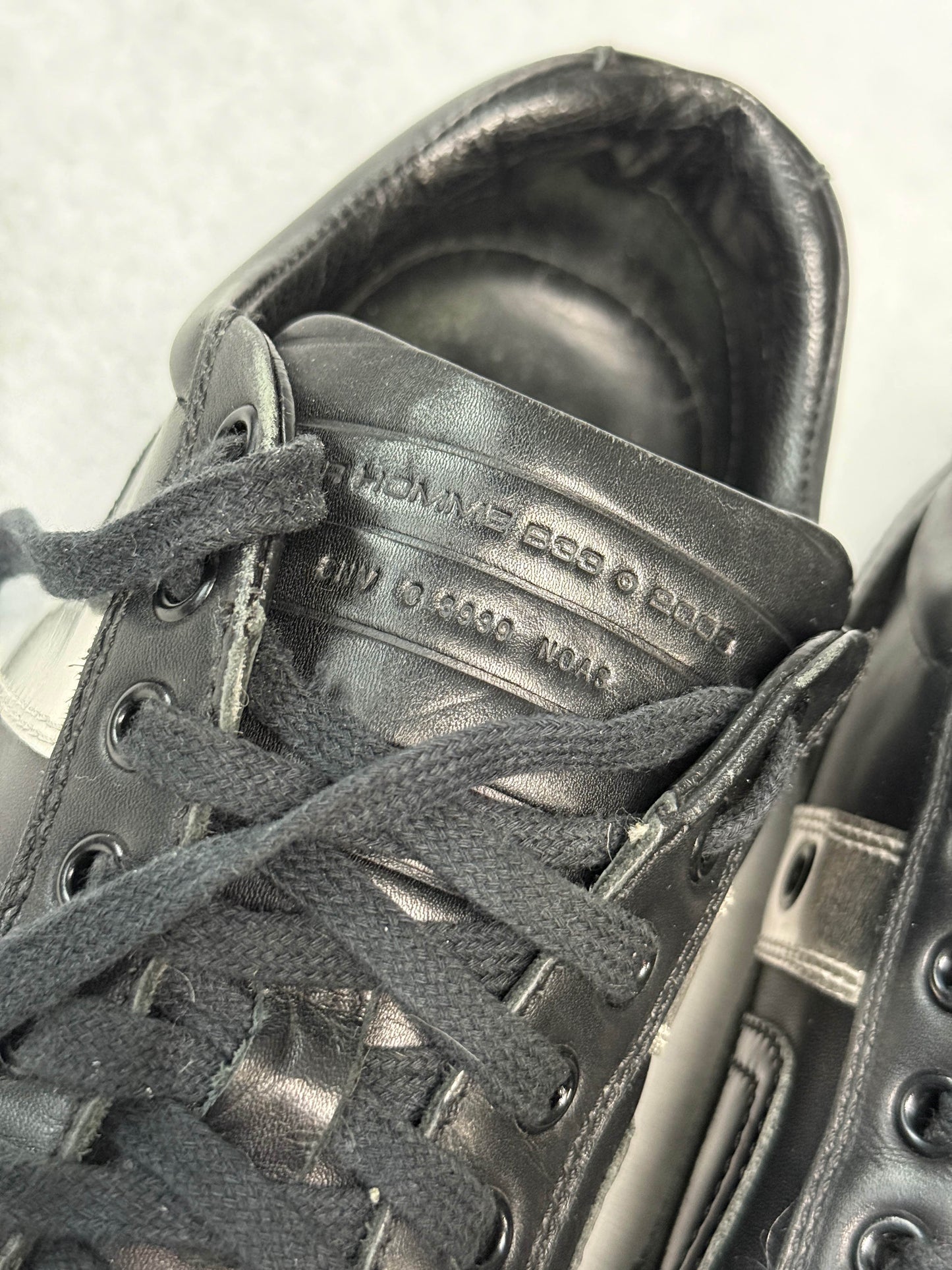 Dior Homme Sneaker Leather Mix Black/Silver (41.5)