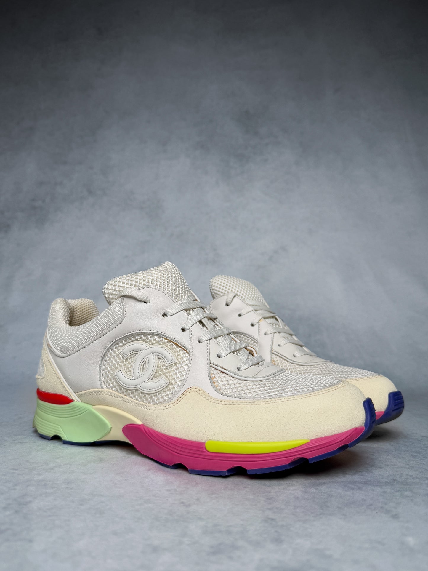 Chanel Runner Suede/Leather Multicolor (39.5)