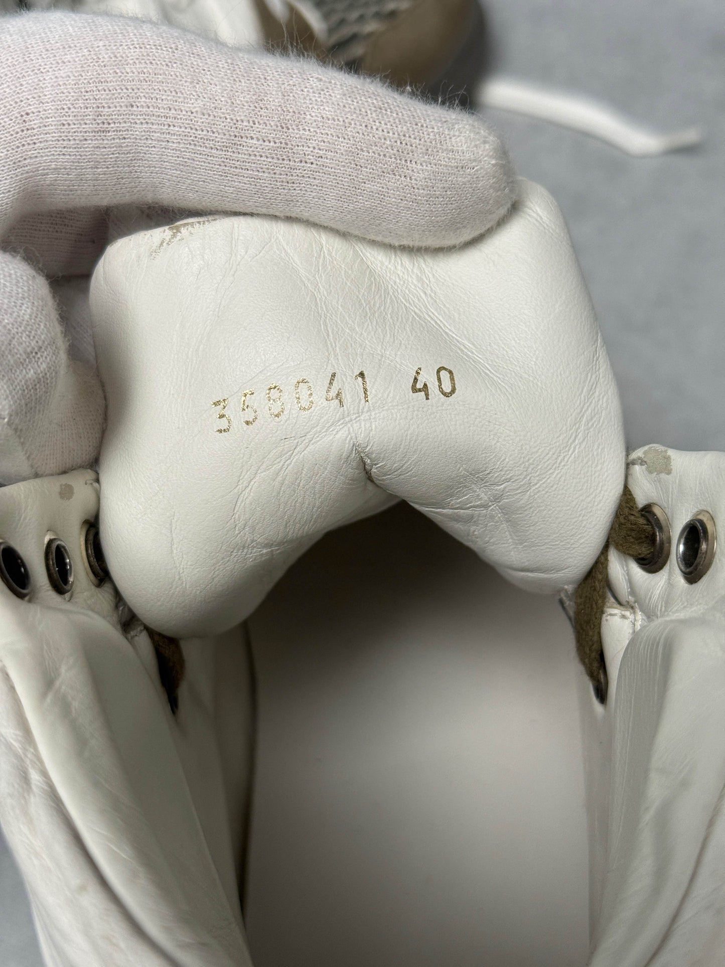 Balenciaga High-Tops Suede and Plisse Leather (41.5)