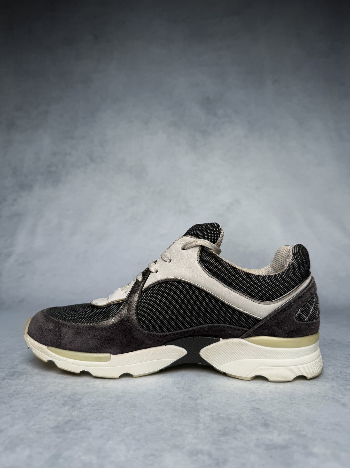 Chanel Runner Suede/Canvas Dark Blue (38)