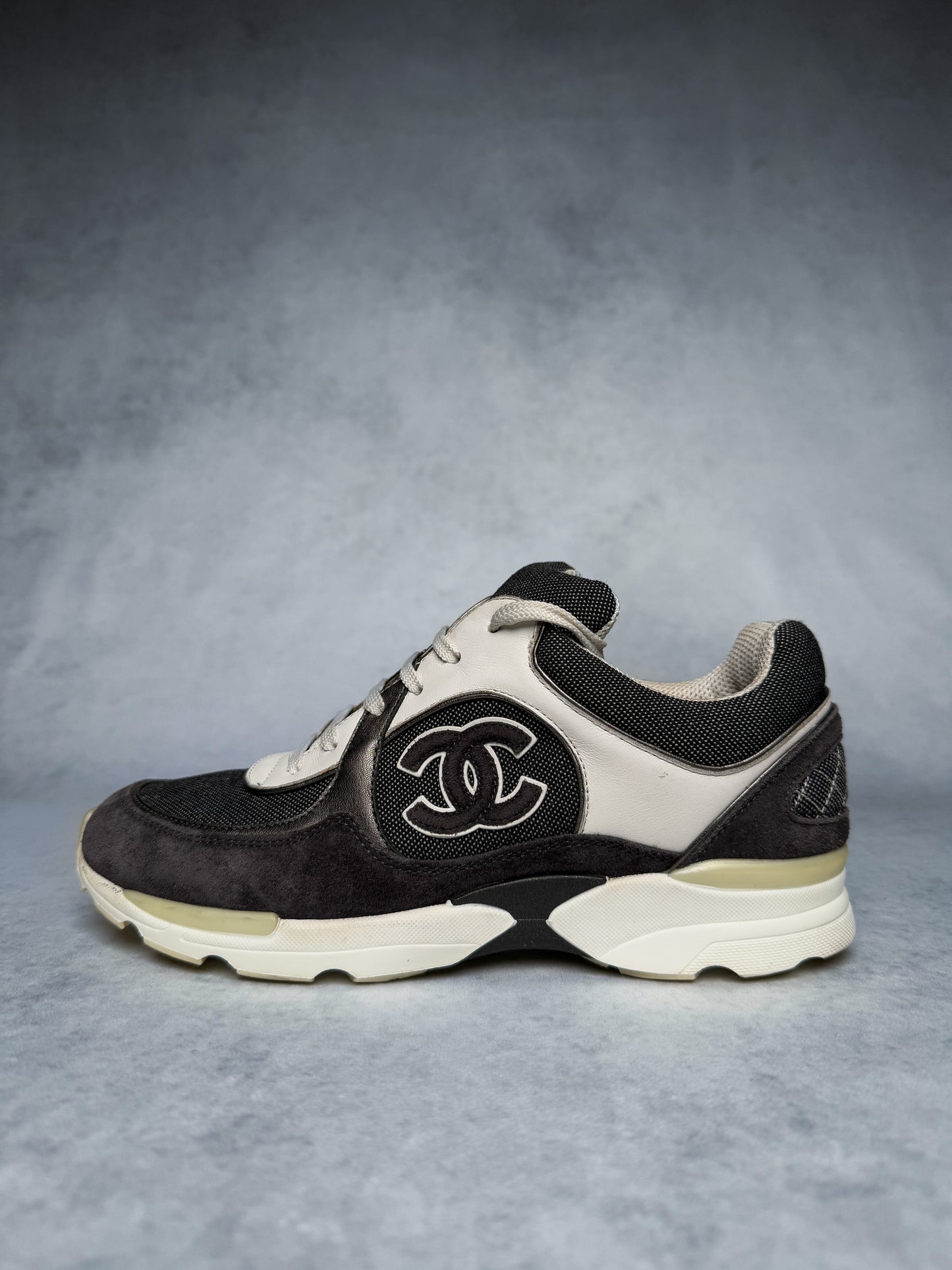 Chanel Runner Suede/Canvas Dark Blue (38)