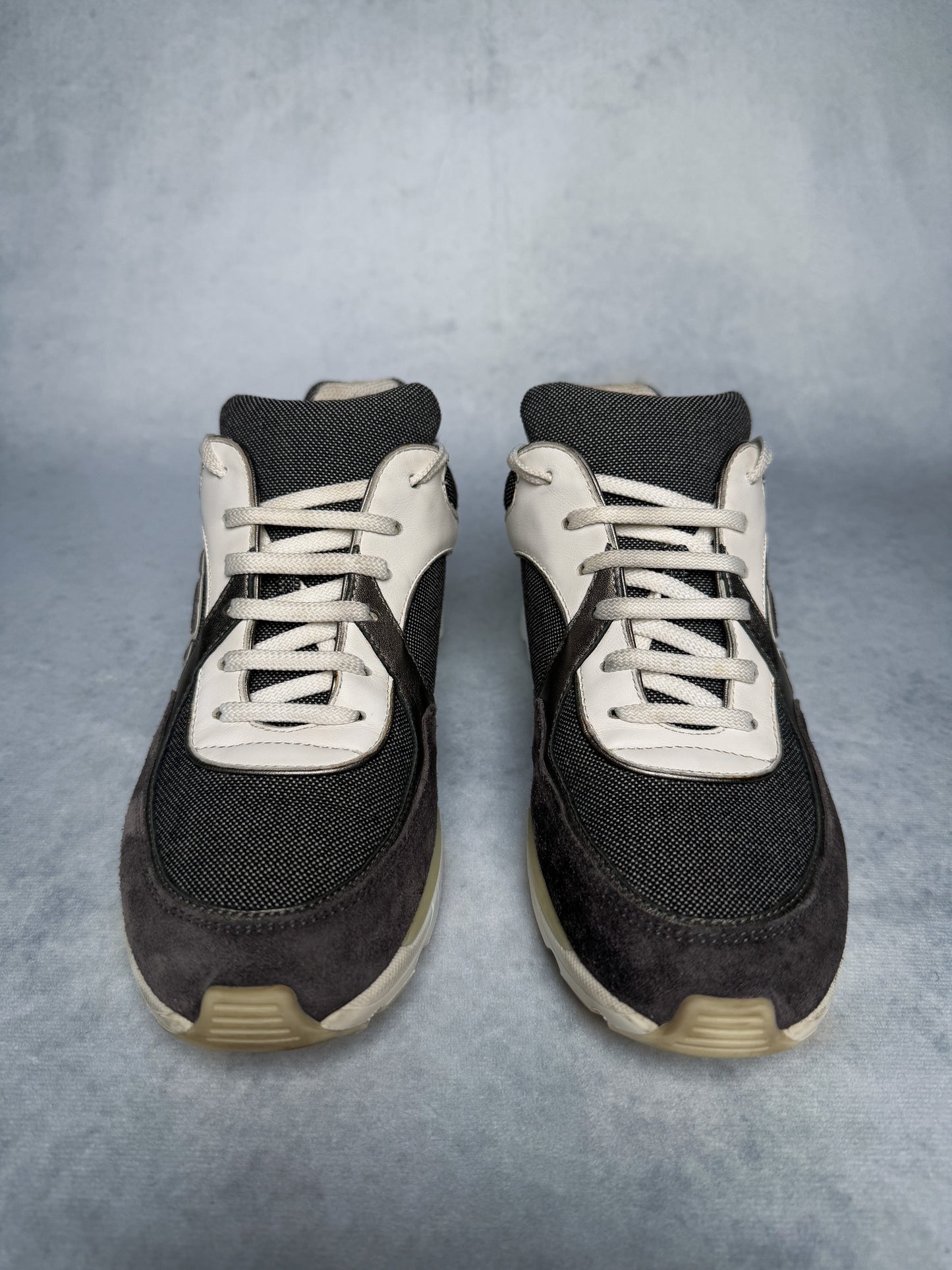 Chanel Runner Suede/Canvas Dark Blue (38)
