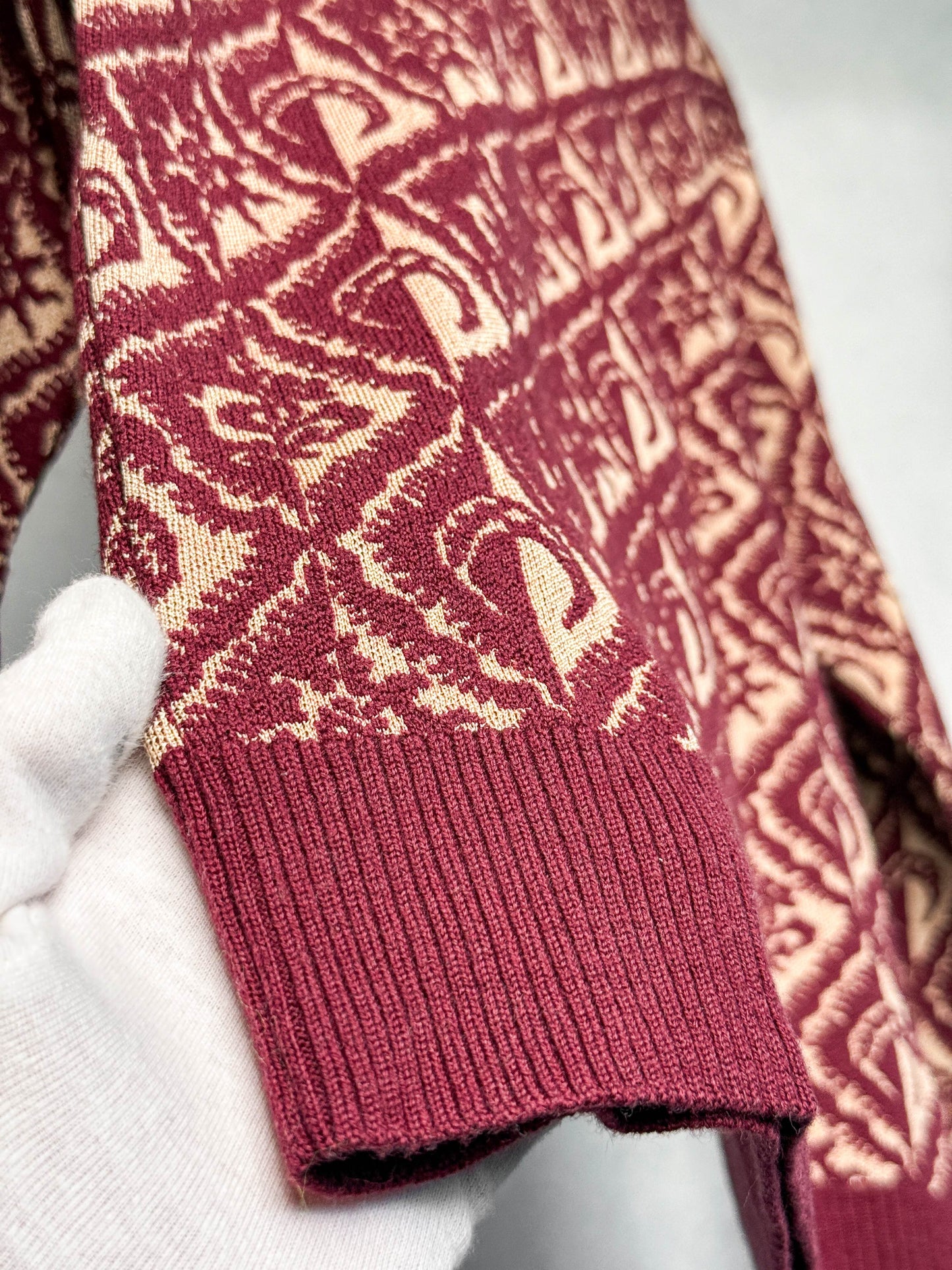 Marine Serre Moon Diamond Jacquard Crewneck Jumper