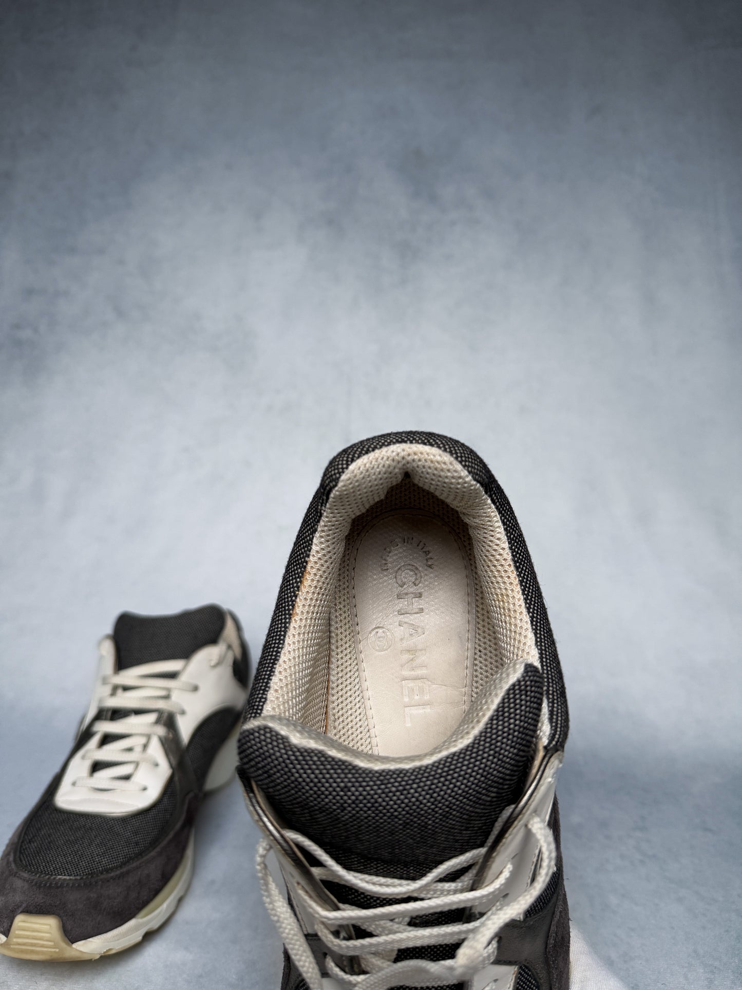 Chanel Runner Suede/Canvas Dark Blue (38)