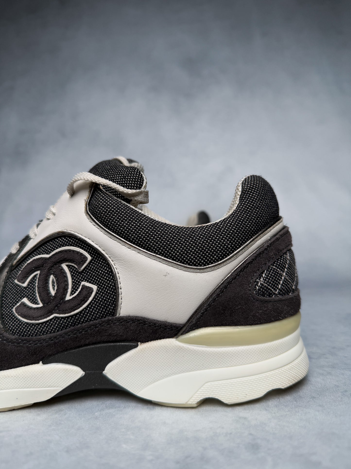Chanel Runner Suede/Canvas Dark Blue (38)