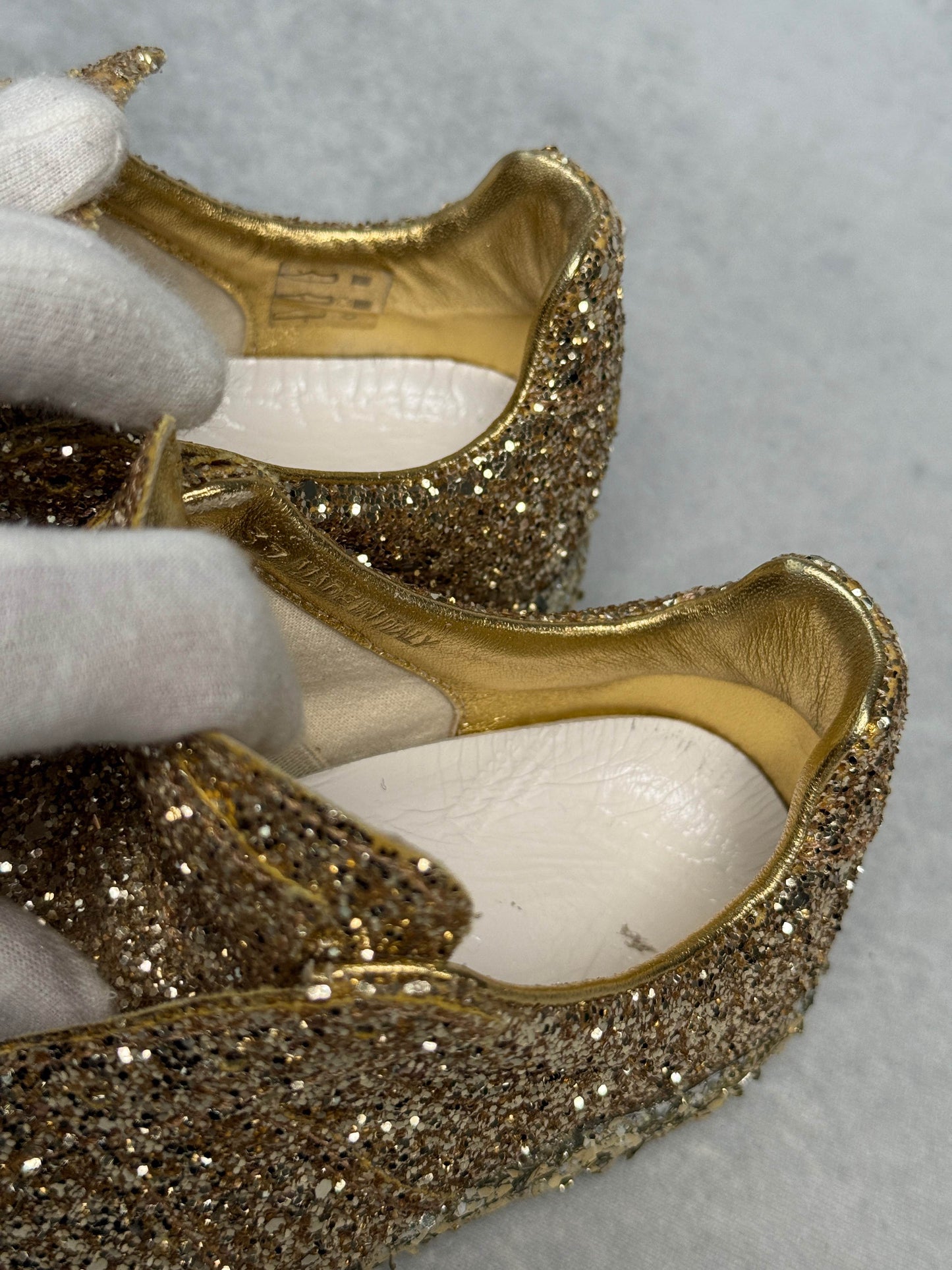 Maison Margiela Replica Low Gold Glitter (37)
