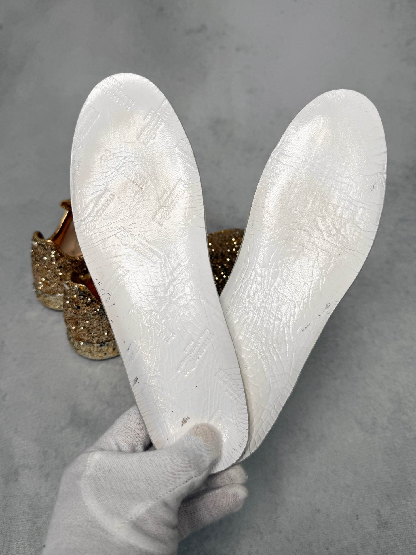 Maison Margiela Replica Low Gold Glitter (37)
