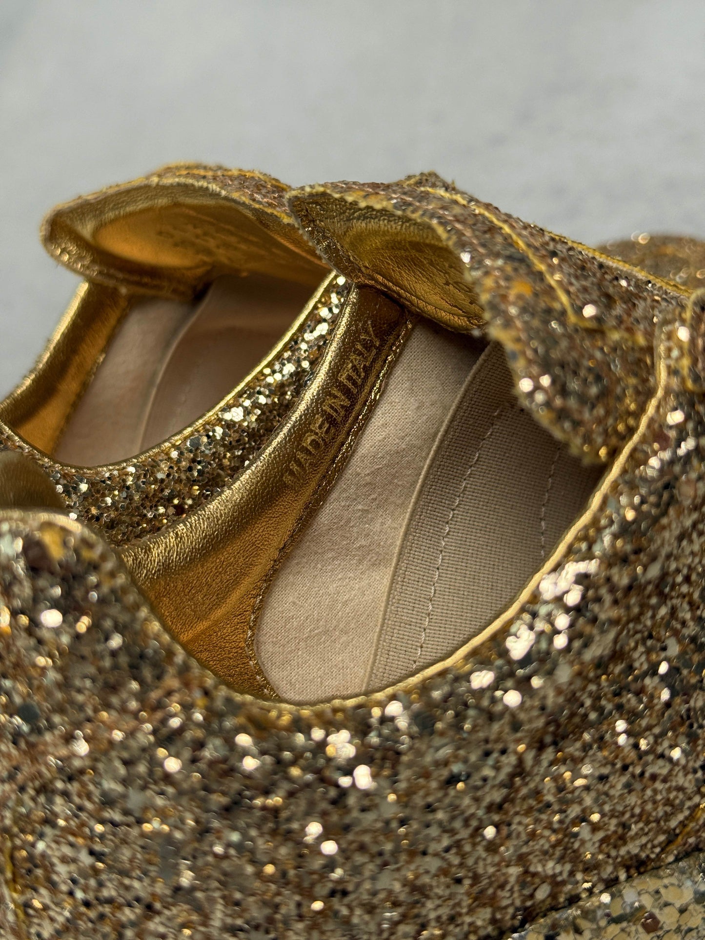Maison Margiela Replica Low Gold Glitter (37)
