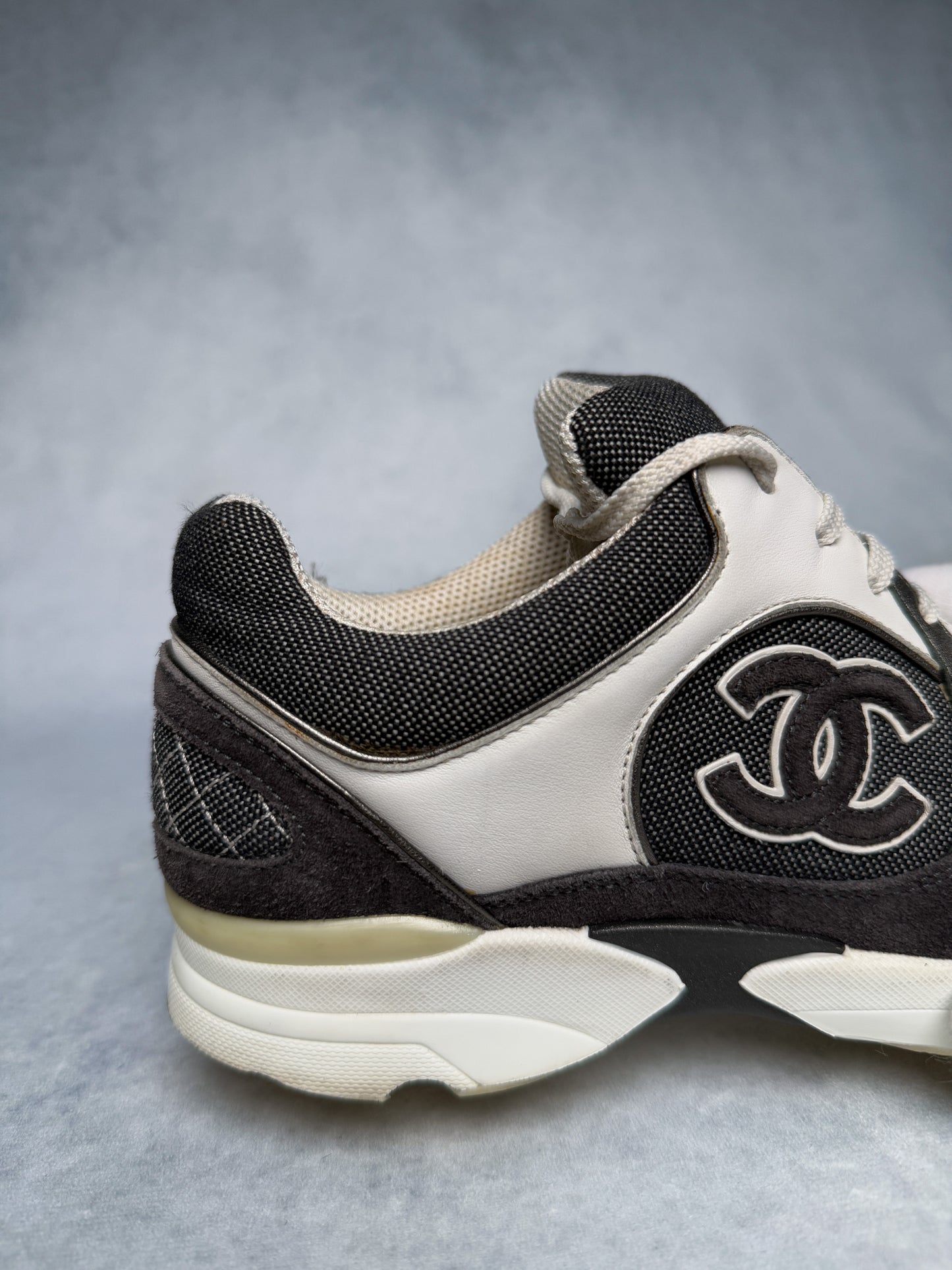 Chanel Runner Suede/Canvas Dark Blue (38)