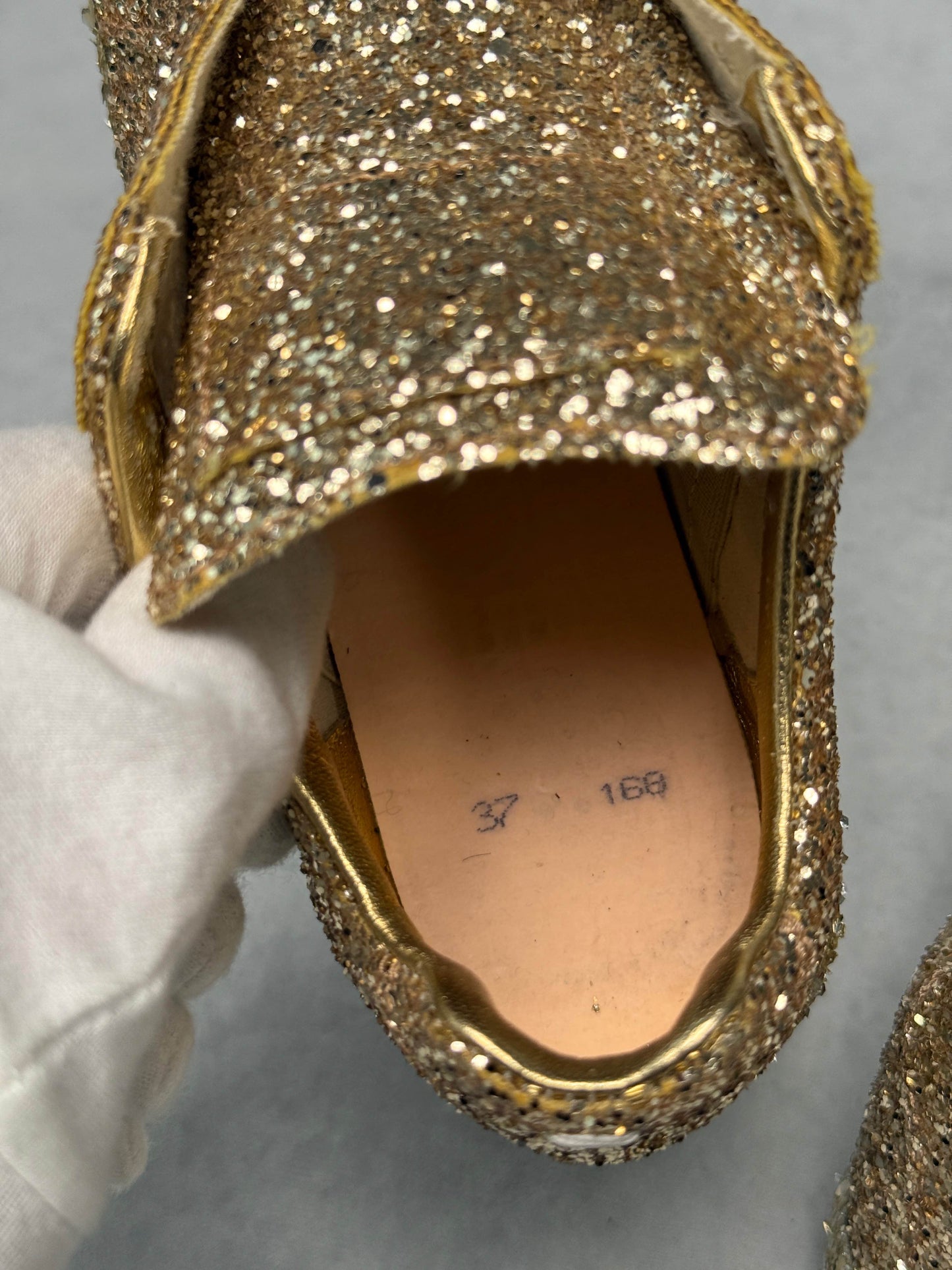 Maison Margiela Replica Low Gold Glitter (37)