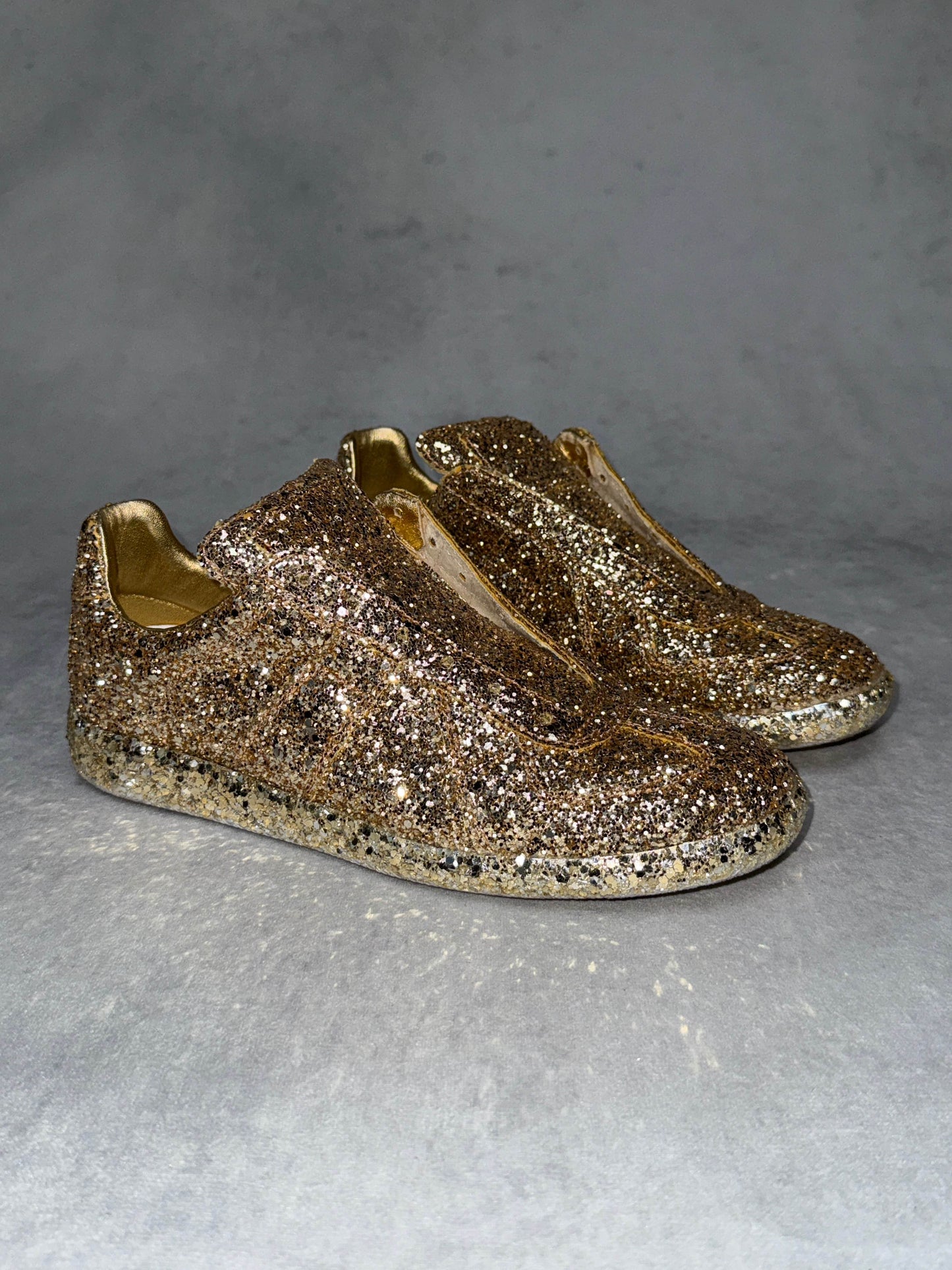 Maison Margiela Replica Low Gold Glitter (37)