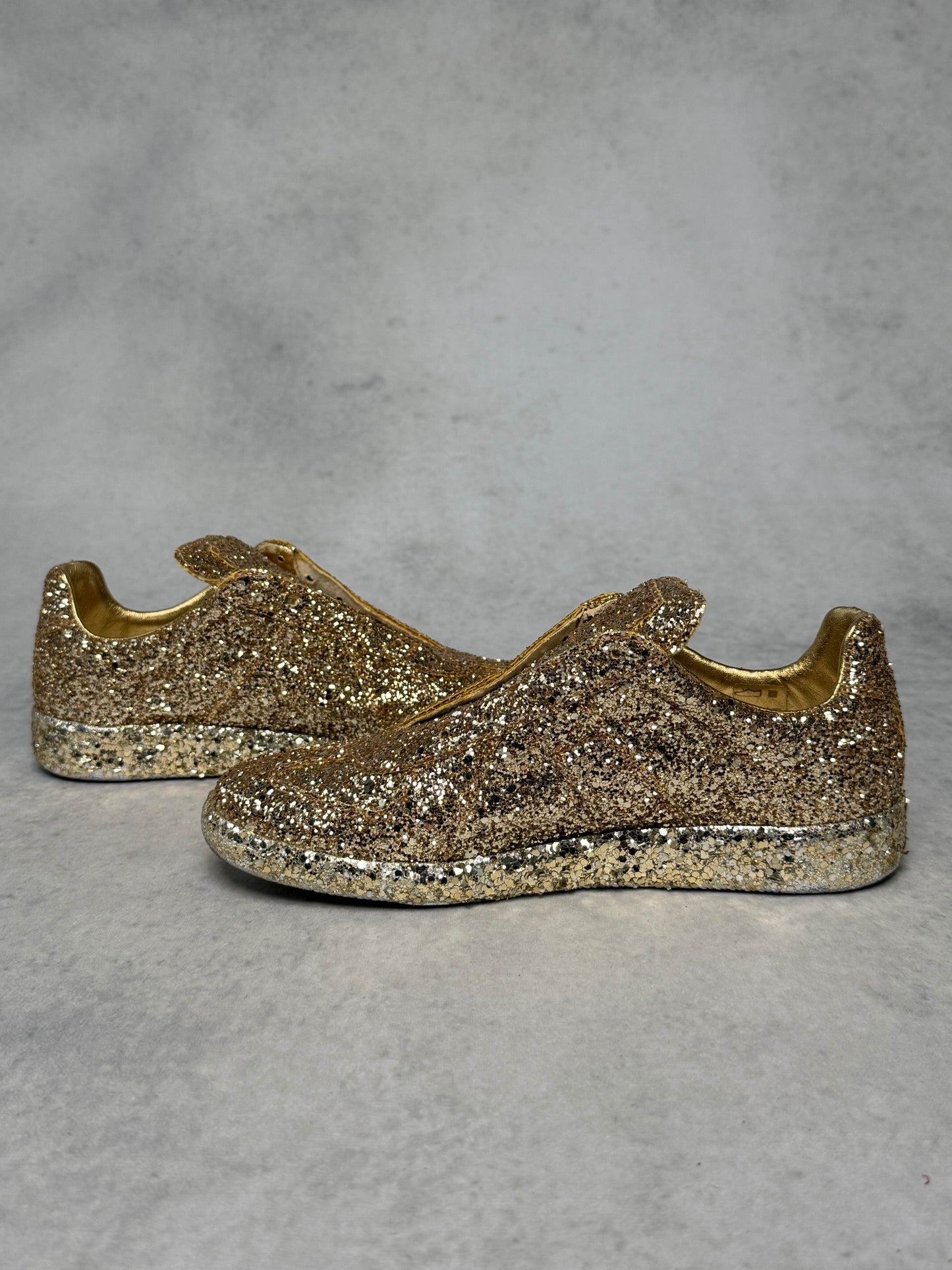 Maison Margiela Replica Low Gold Glitter (37)