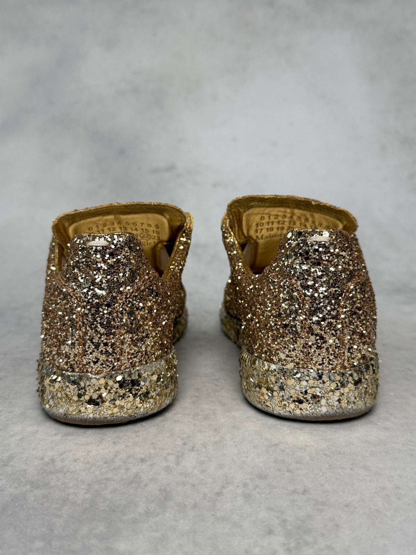Maison Margiela Replica Low Gold Glitter (37)
