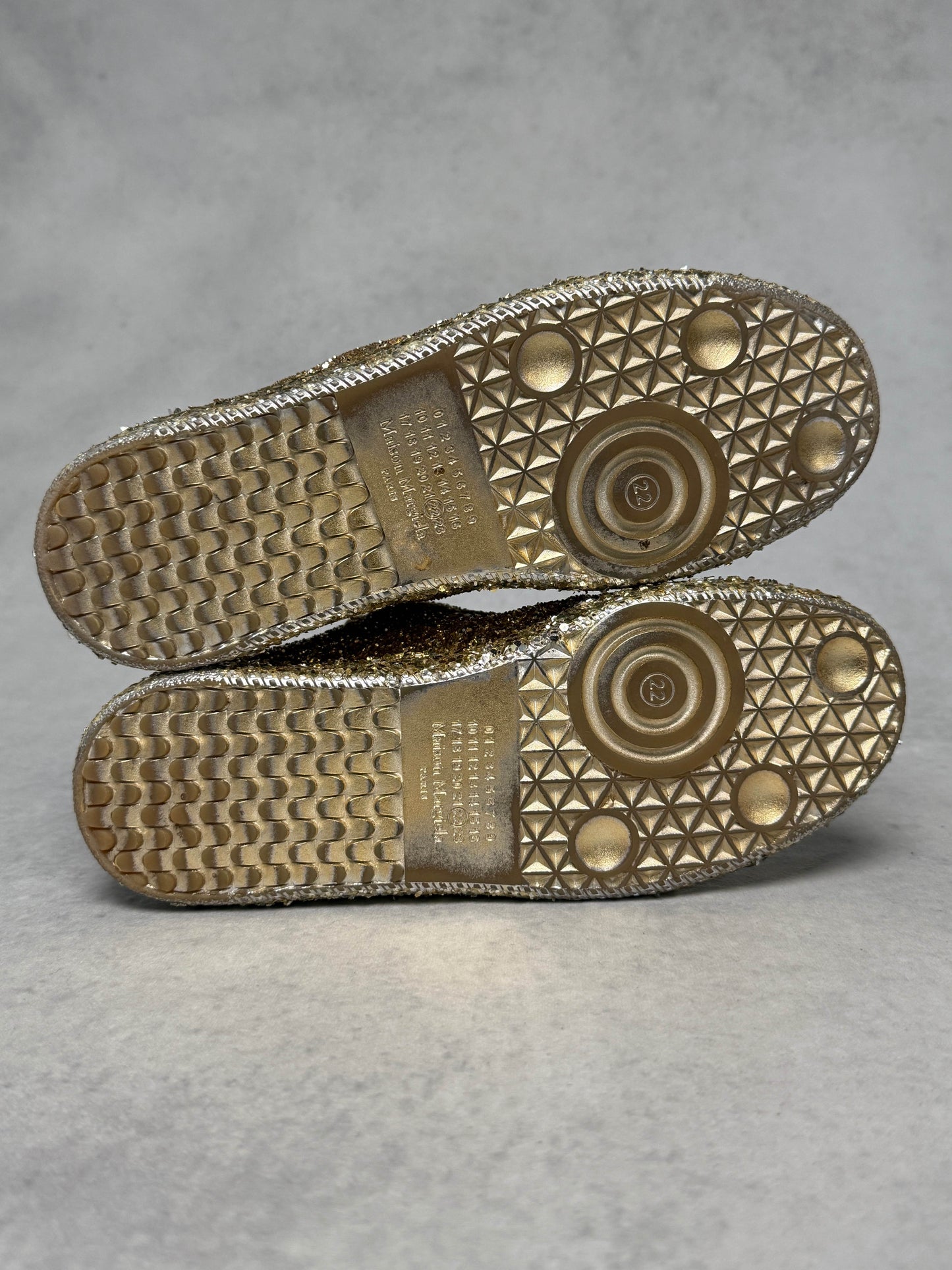 Maison Margiela Replica Low Gold Glitter (37)