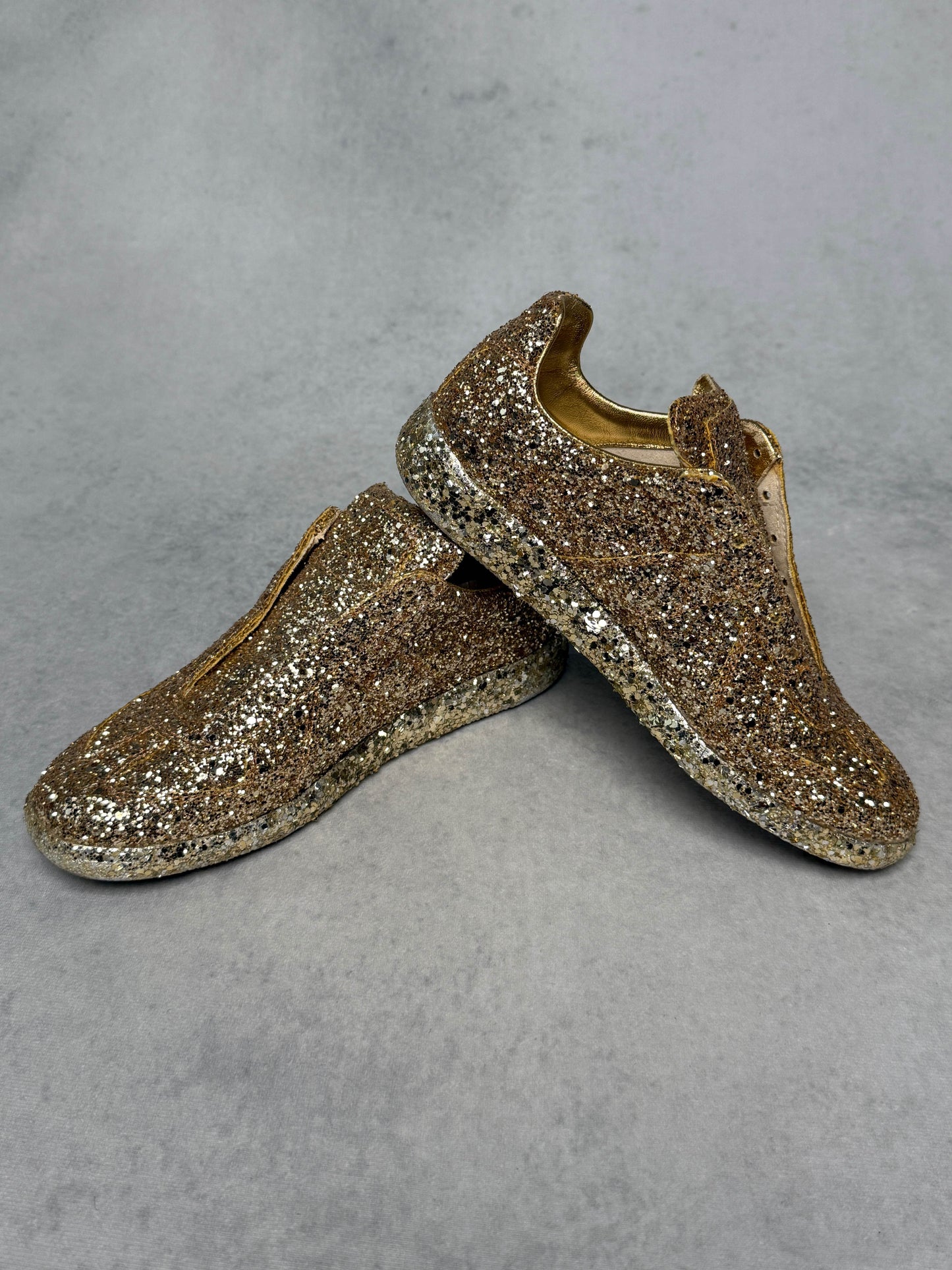 Maison Margiela Replica Low Gold Glitter (37)