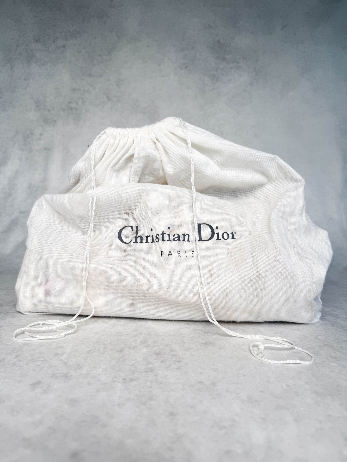 Dior 2005 Diorissimo Floral Embroidered Trotter Bag