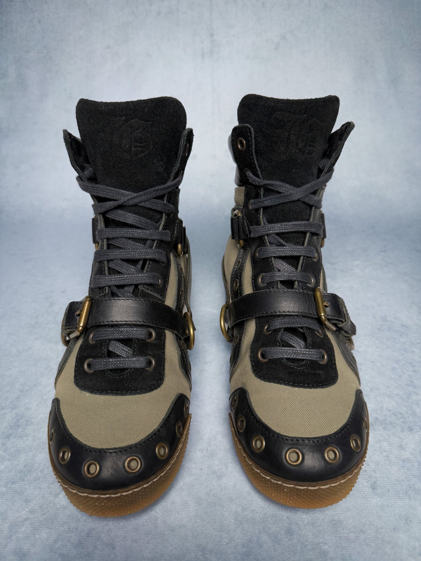 John Galliano Strap Sneaker Leather/Fabric (40)