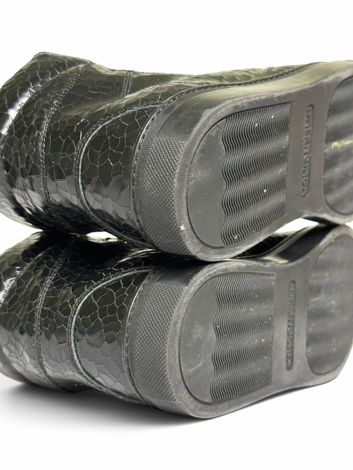 Balenciaga Cracked Leather High-Tops