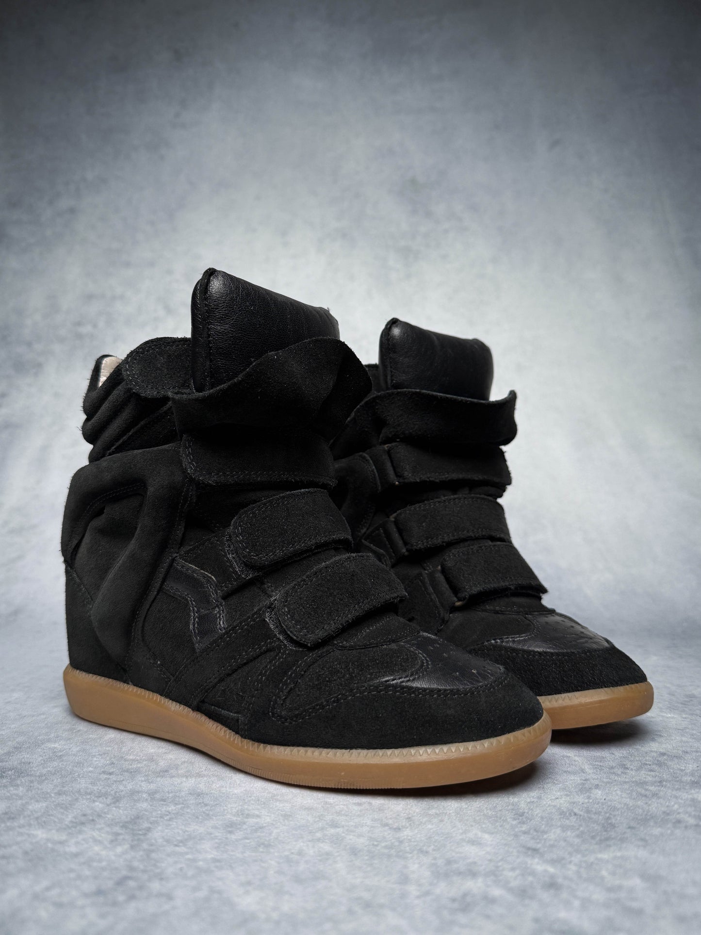 Isabel Marant Bekett Wedge Sneaker Black (37)