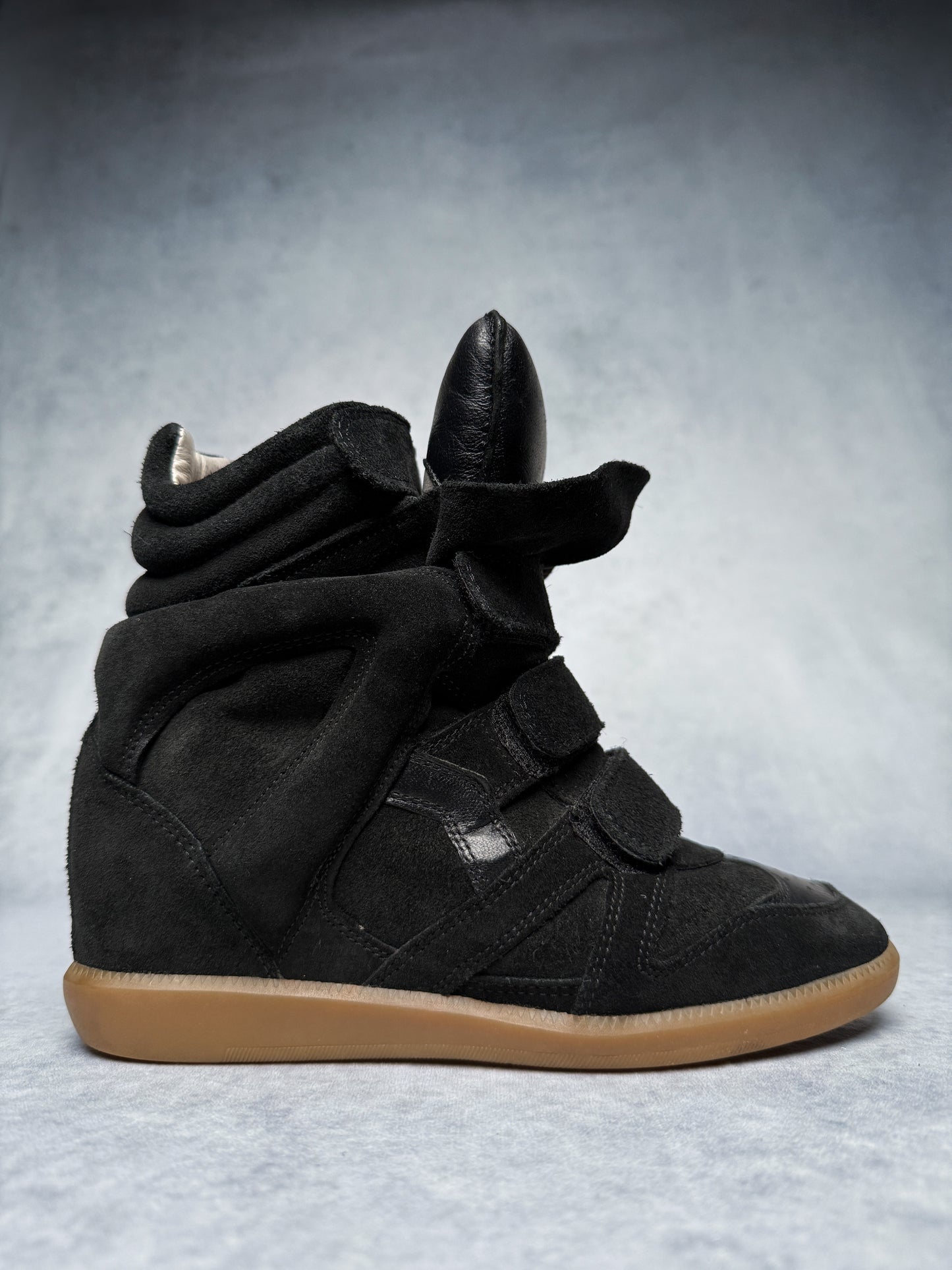 Isabel Marant Bekett Wedge Sneaker Black (37)