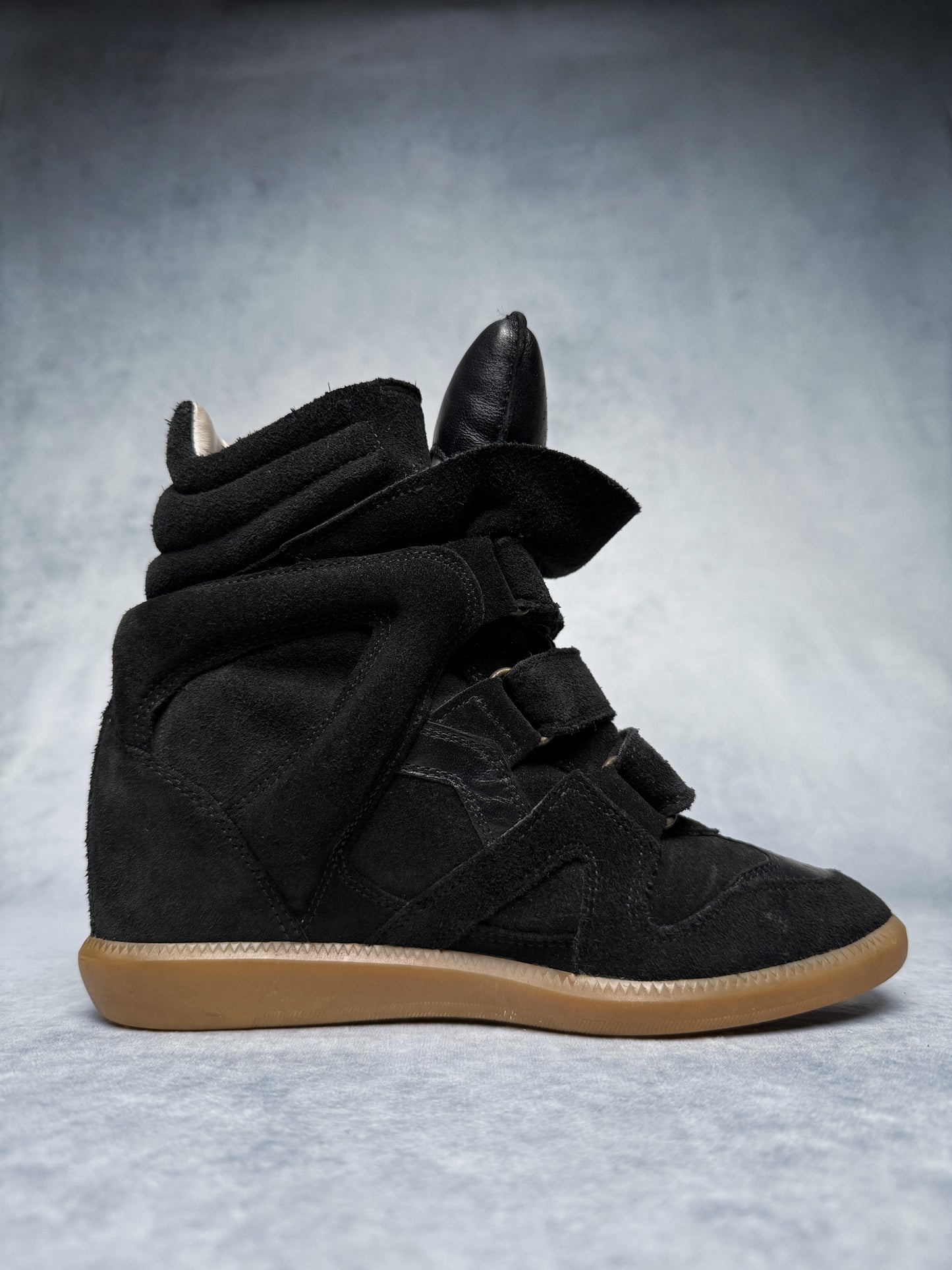 Isabel Marant Bekett Wedge Sneaker Black (37)