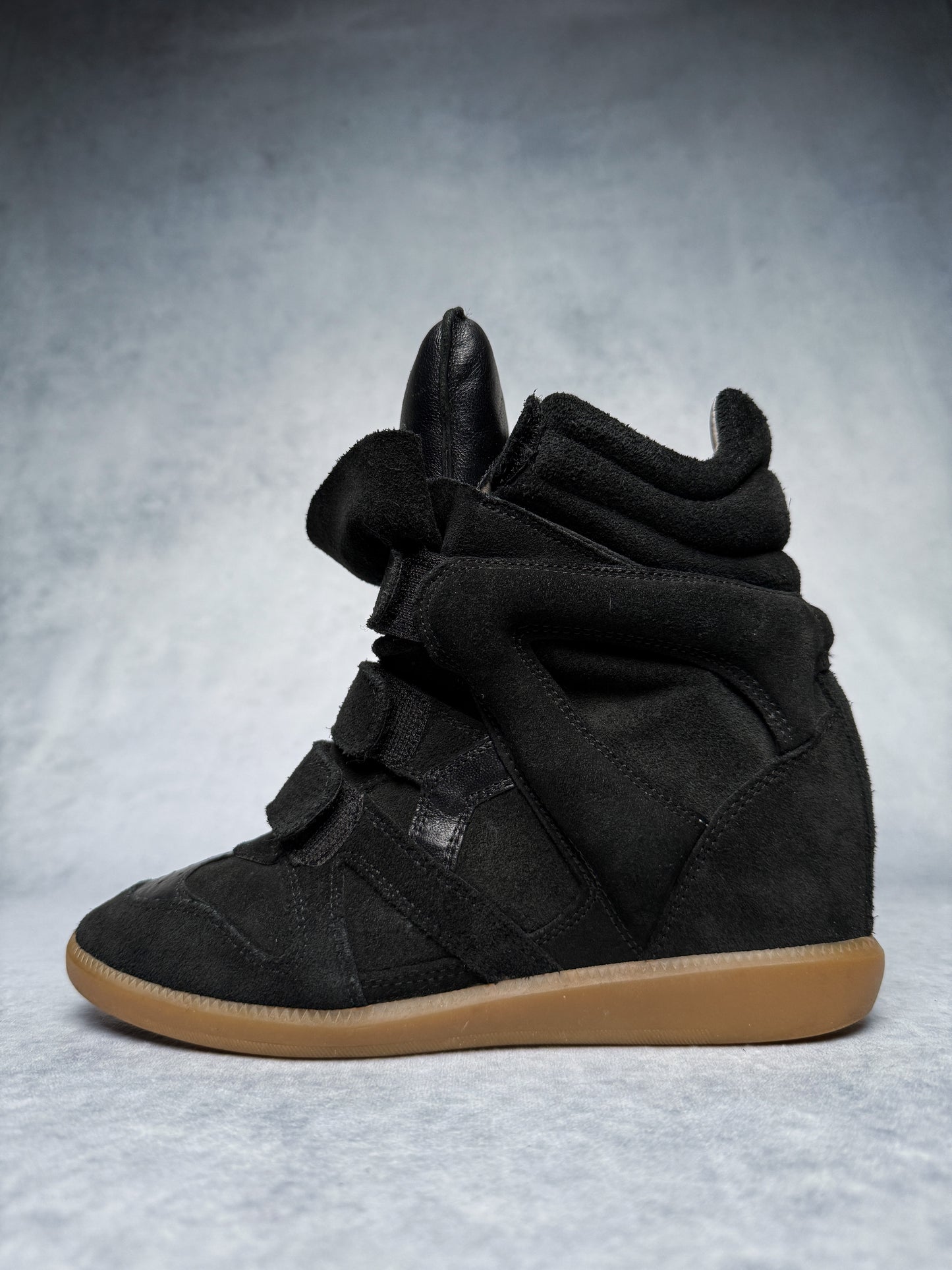 Isabel Marant Bekett Wedge Sneaker Black (37)