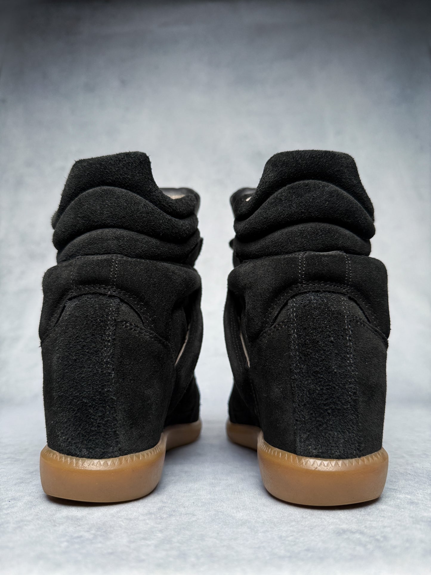 Isabel Marant Bekett Wedge Sneaker Black (37)
