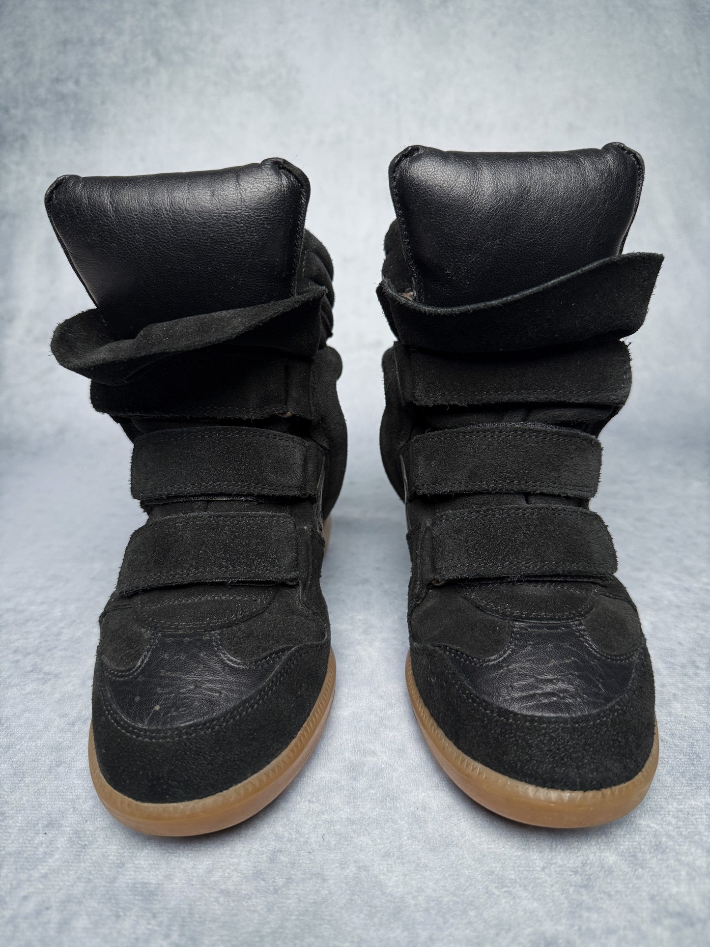 Isabel Marant Bekett Wedge Sneaker Black (37)