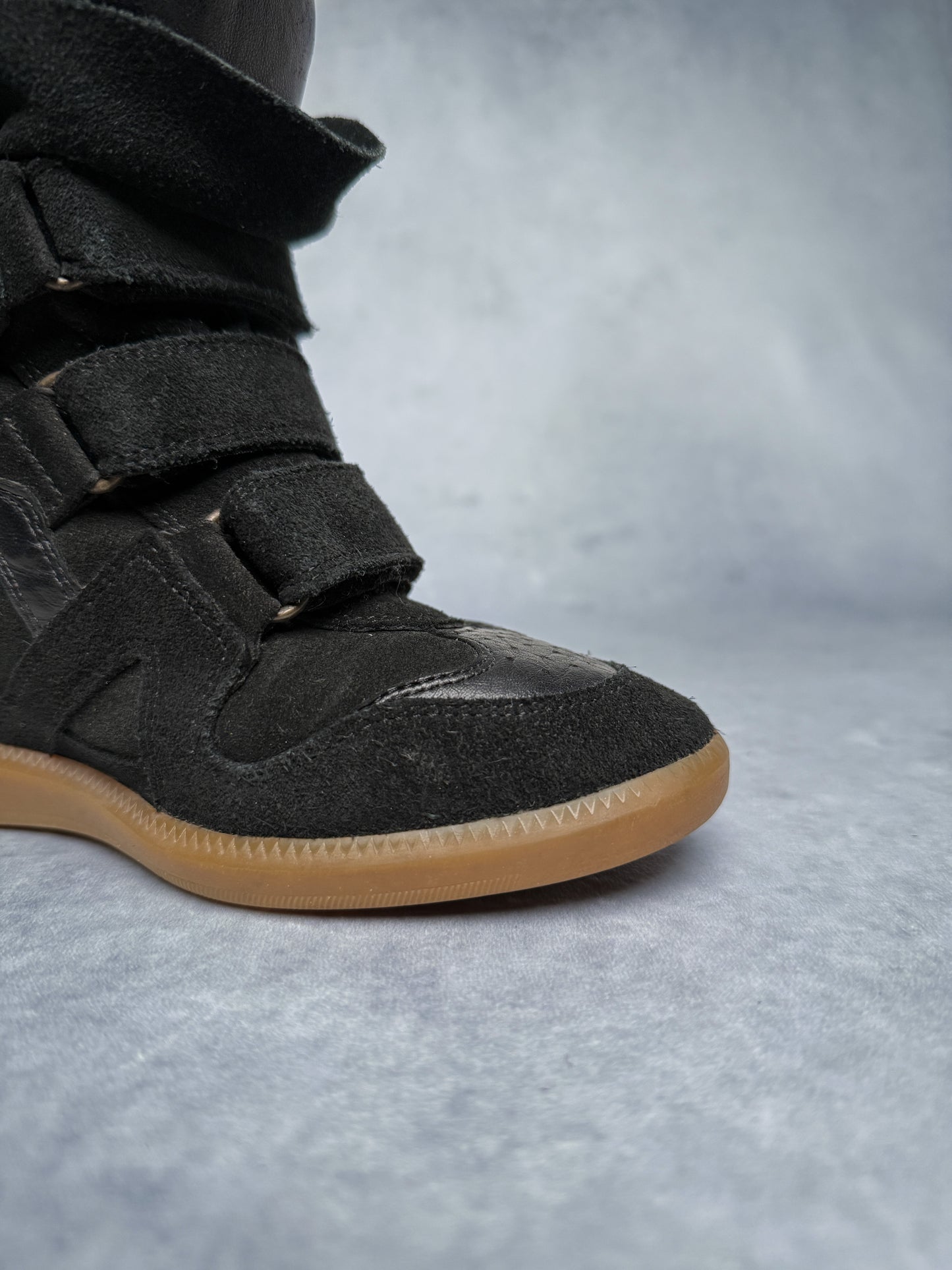 Isabel Marant Bekett Wedge Sneaker Black (37)